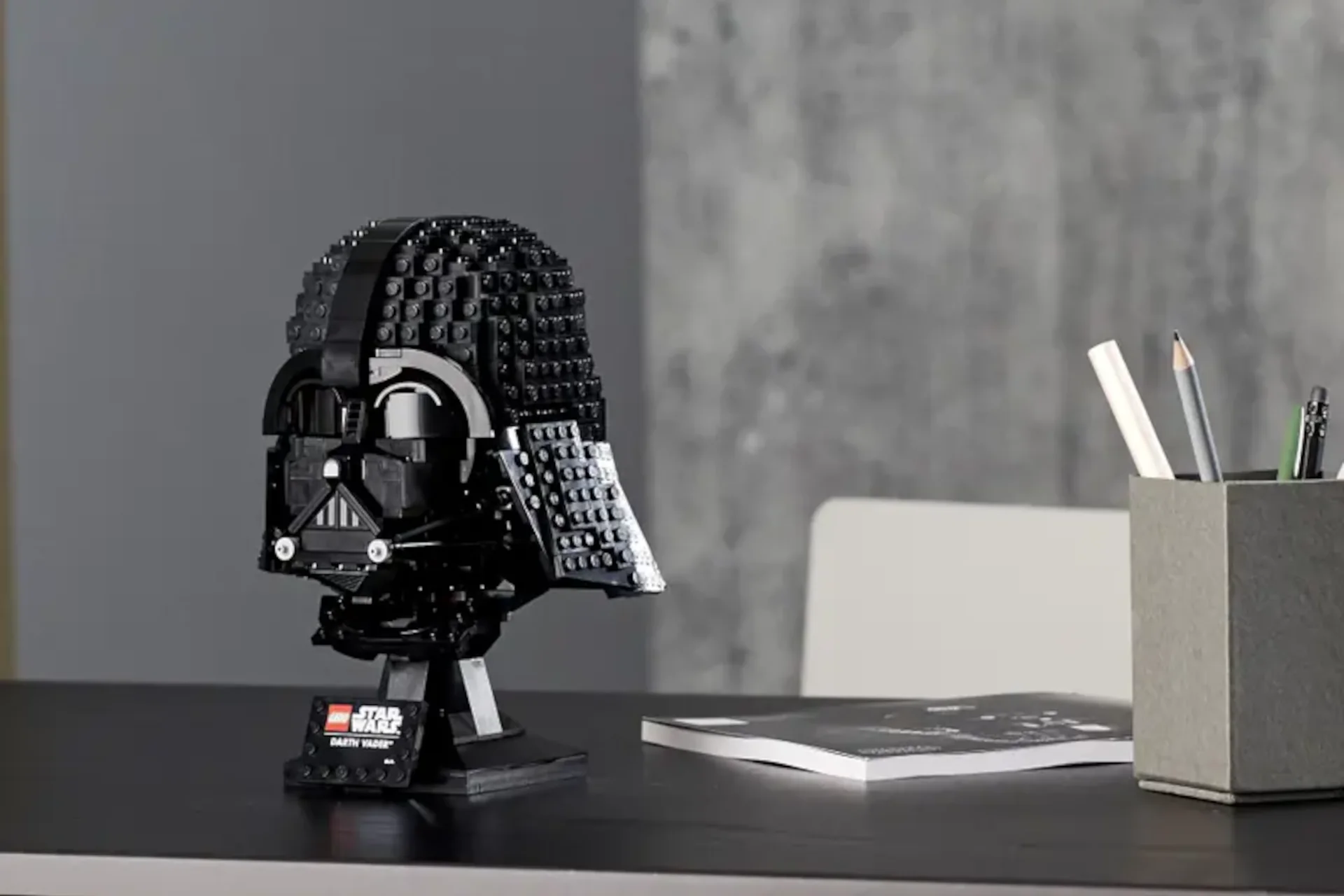 Le casque Lego de Dark Vador