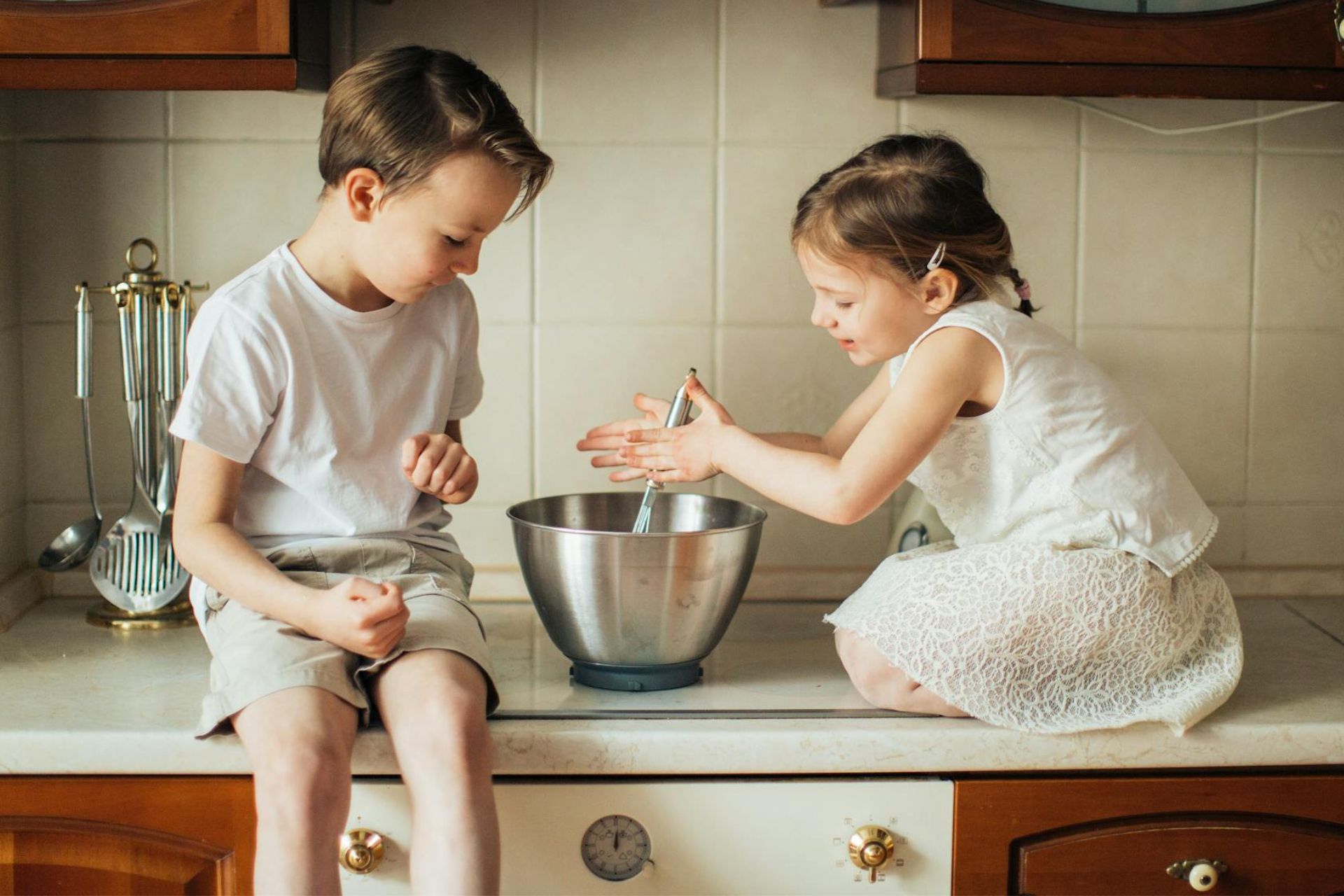 Les enfants en cuisine