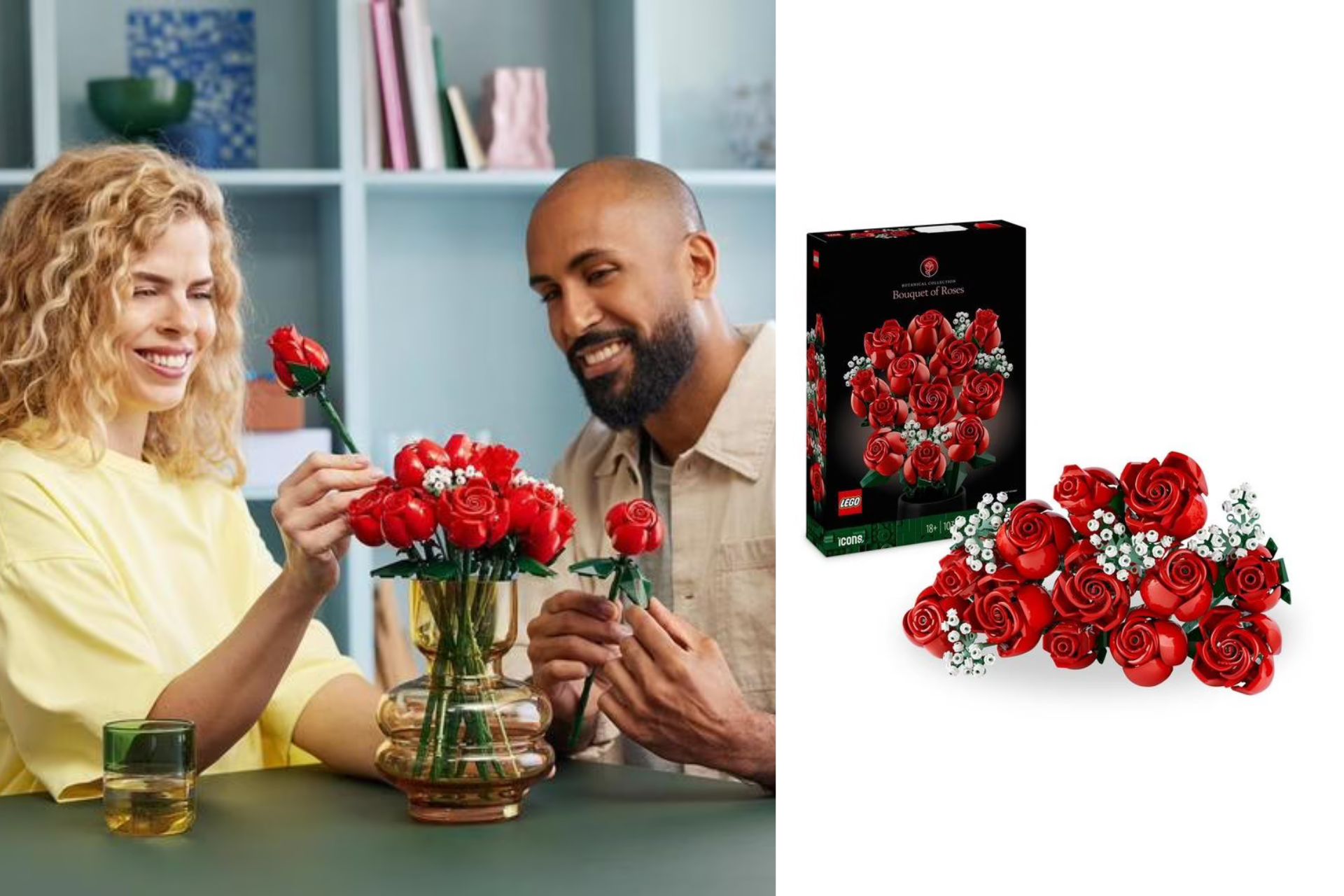 Le bouquet Lego parfait pour la Saint Valentin