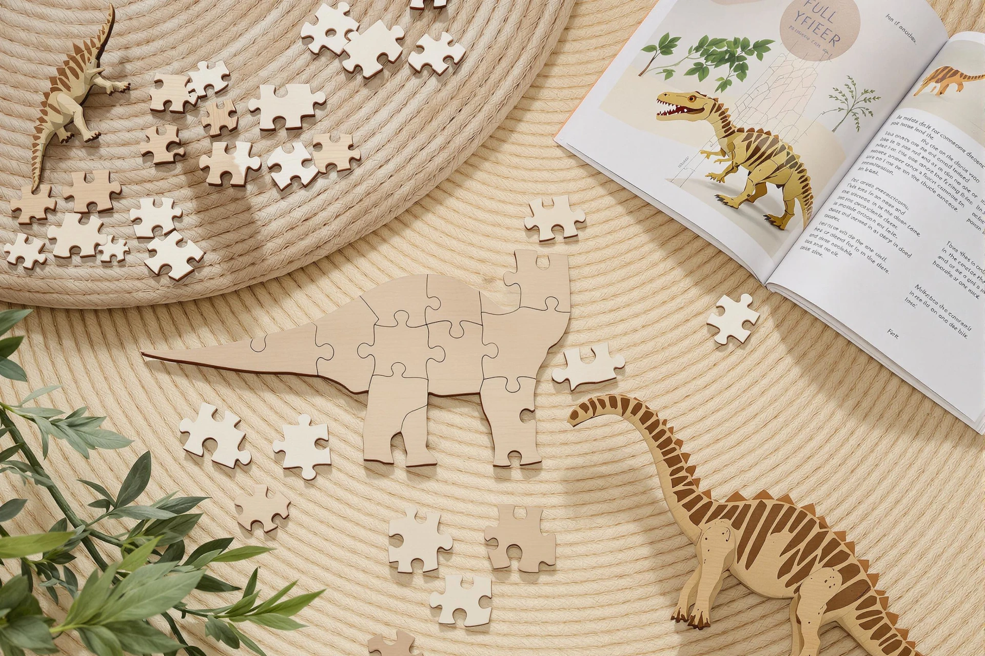 Les puzzles et maquettes de dinosaures