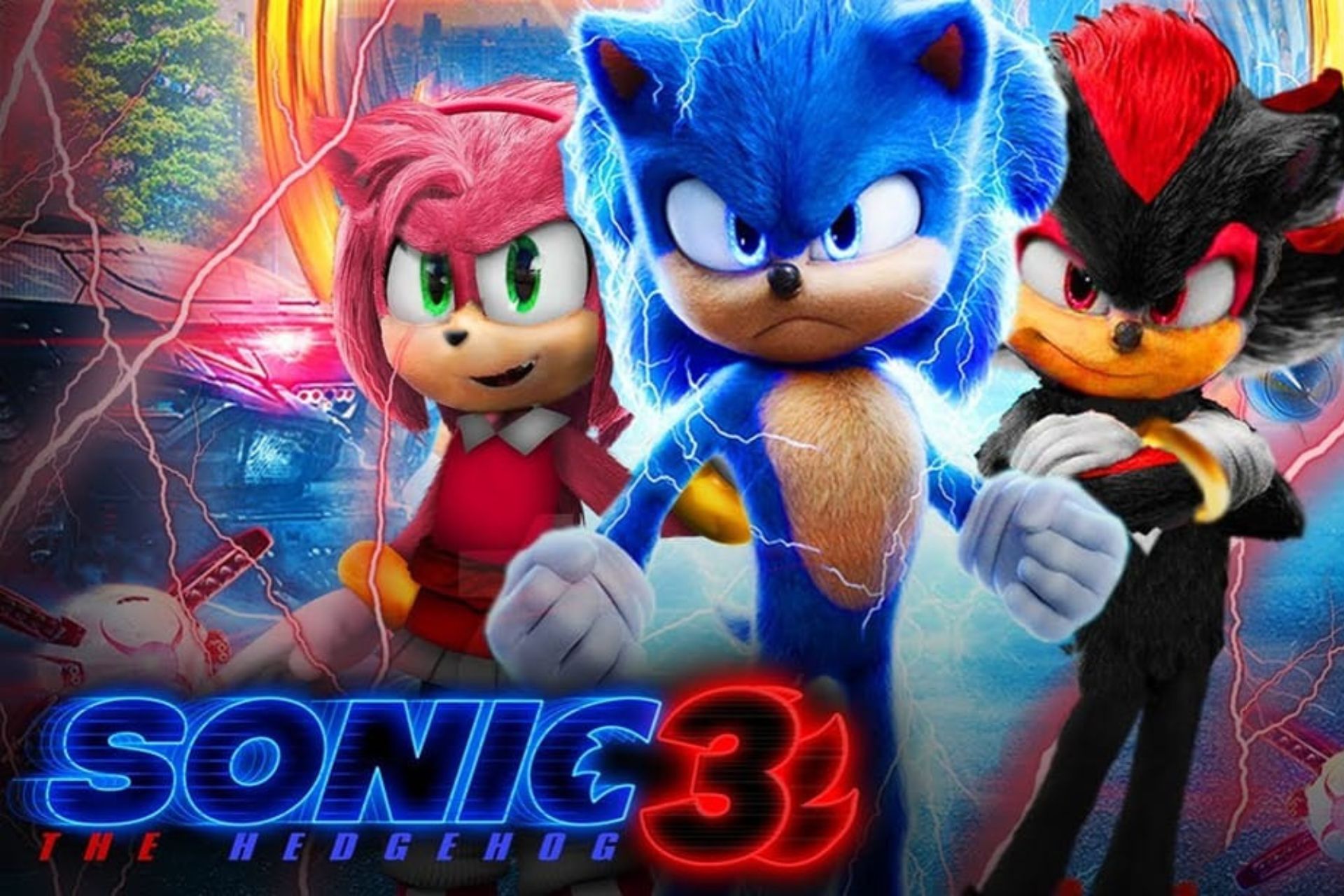 Affiche du film Sonic 3