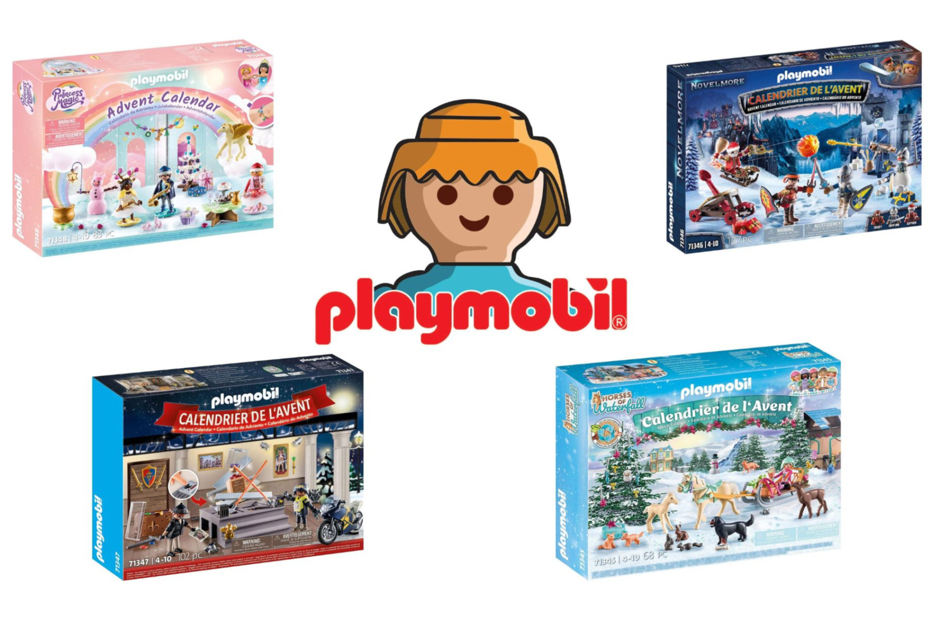 Idées de cadeaux Calendrier de l'Avent Playmobil