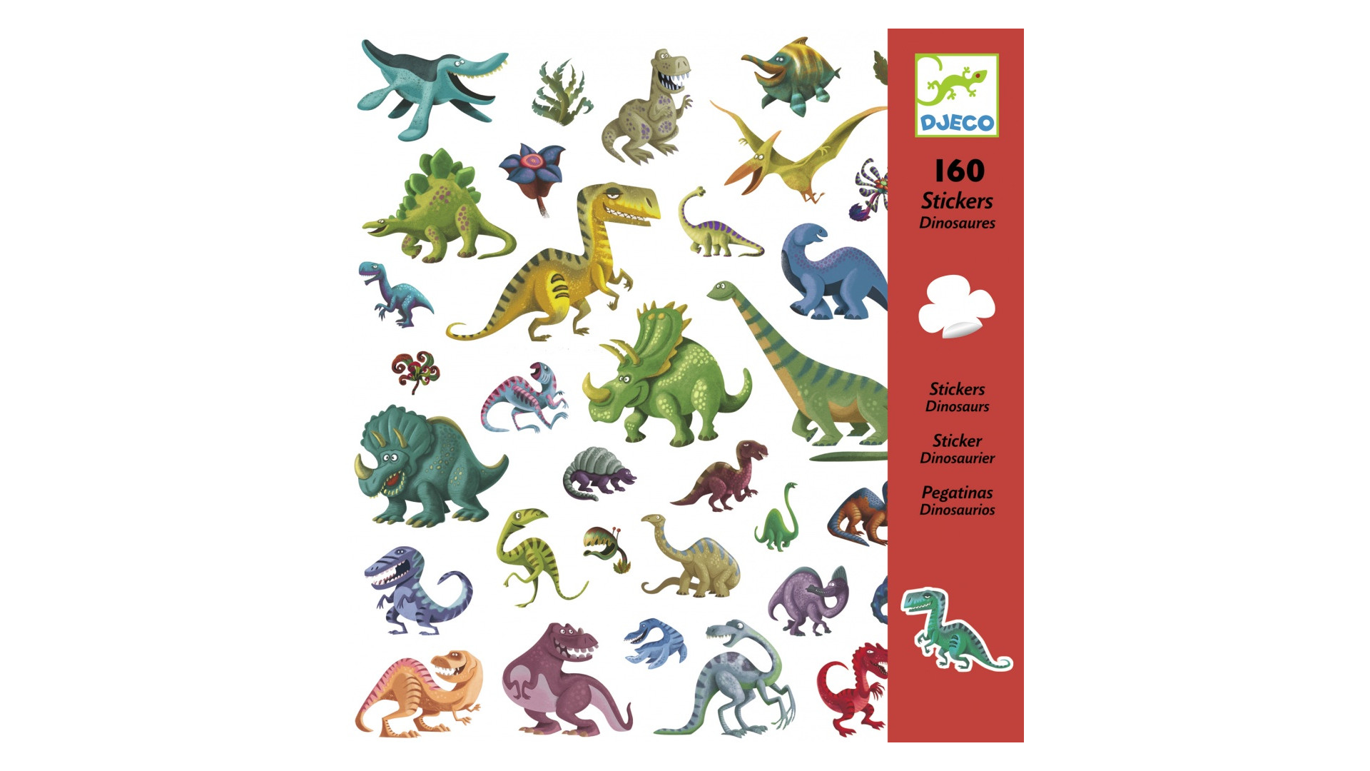 Acheter Stickers Dinosaures - Djeco
