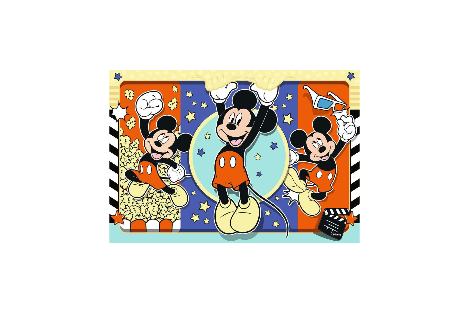 Acheter Puzzles 2x24 P - Au Cinéma / Disney Mickey Mouse