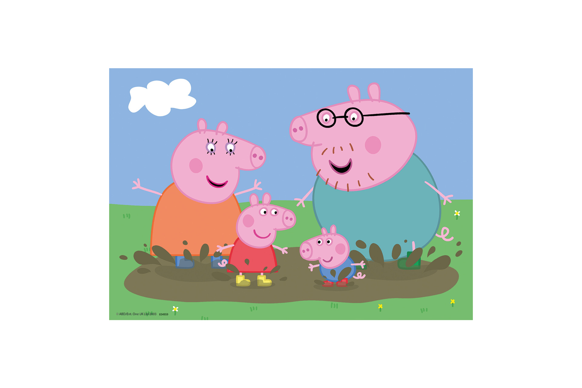 Acheter Puzzle Vie Famille/peppa Pig - 2x24 Pièces