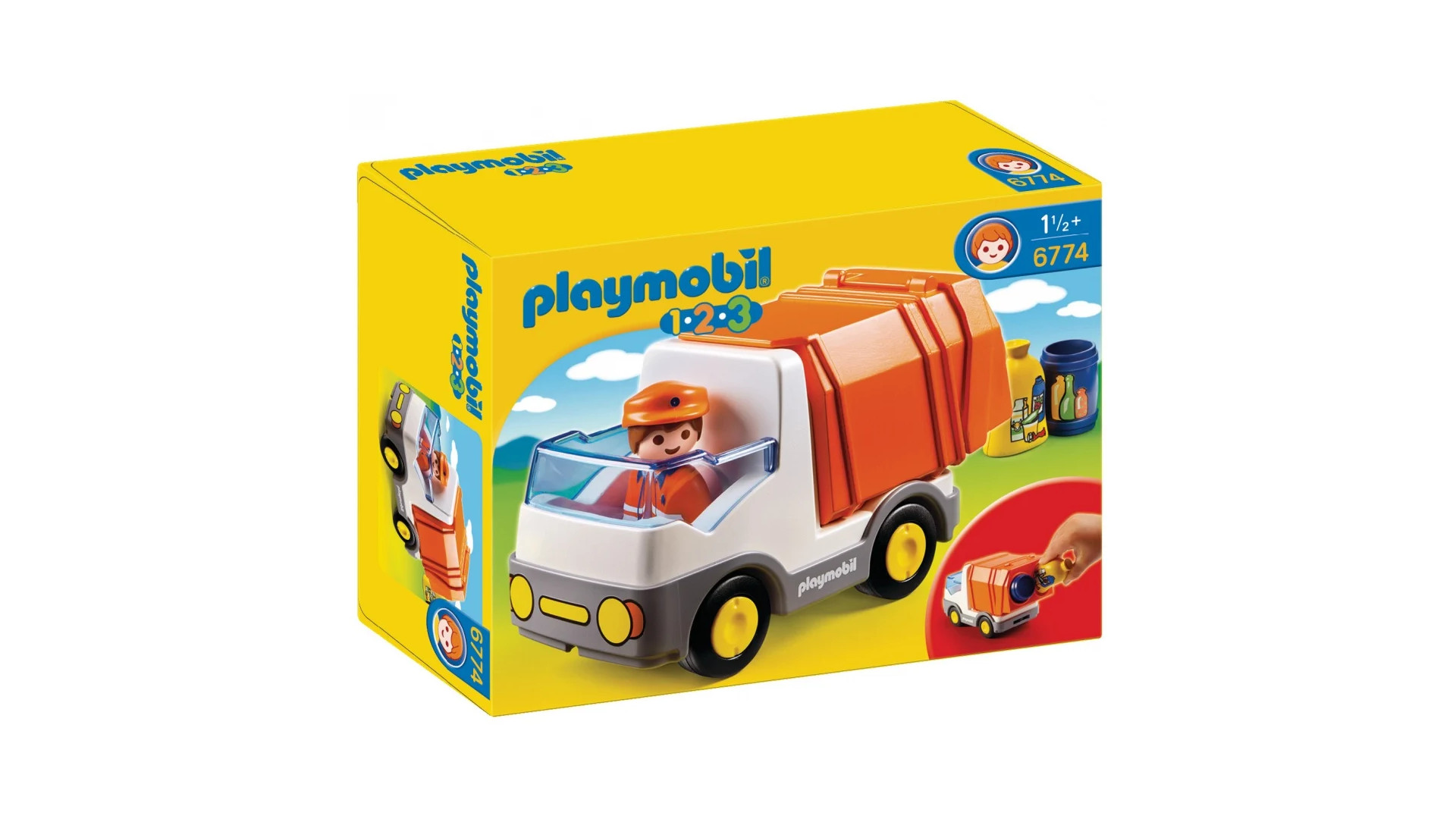 Acheter Camion Poubelle - Playmobil® - Playmobil 1.2.3 - 6774