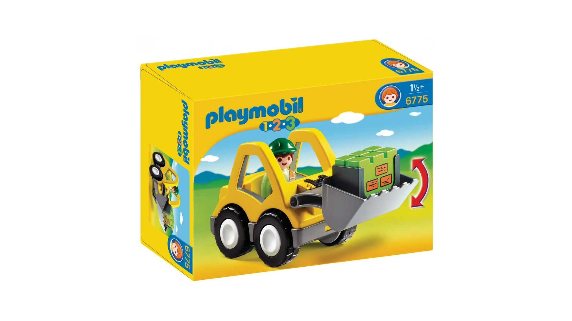 Acheter Chargeur Et Ouvrier - Playmobil® - Playmobil 1.2.3 - 6775