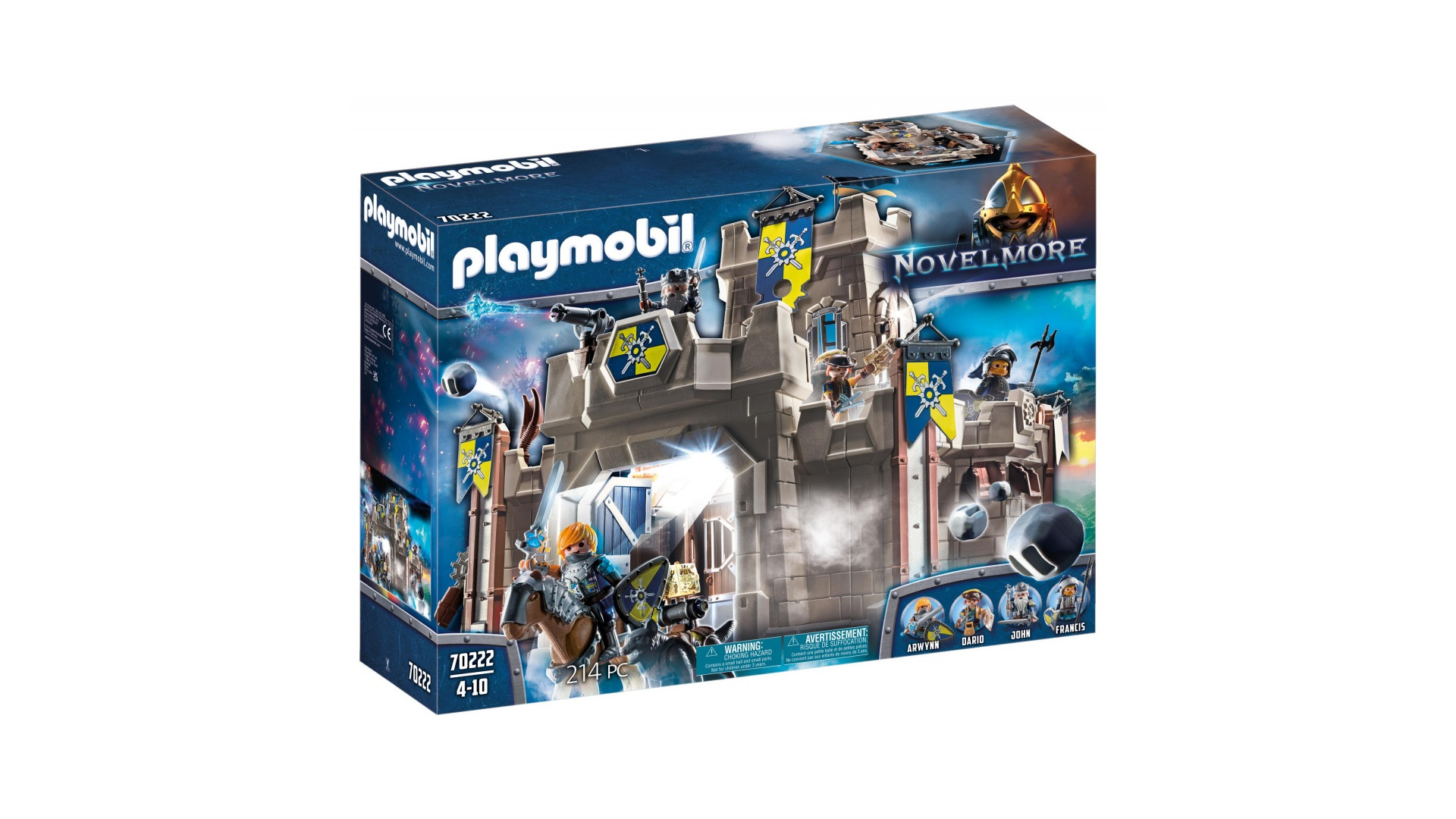 Acheter Playmobil® - Citadelle Des Chevaliers Novelmore - 70222 - Playmobil® Novelmore