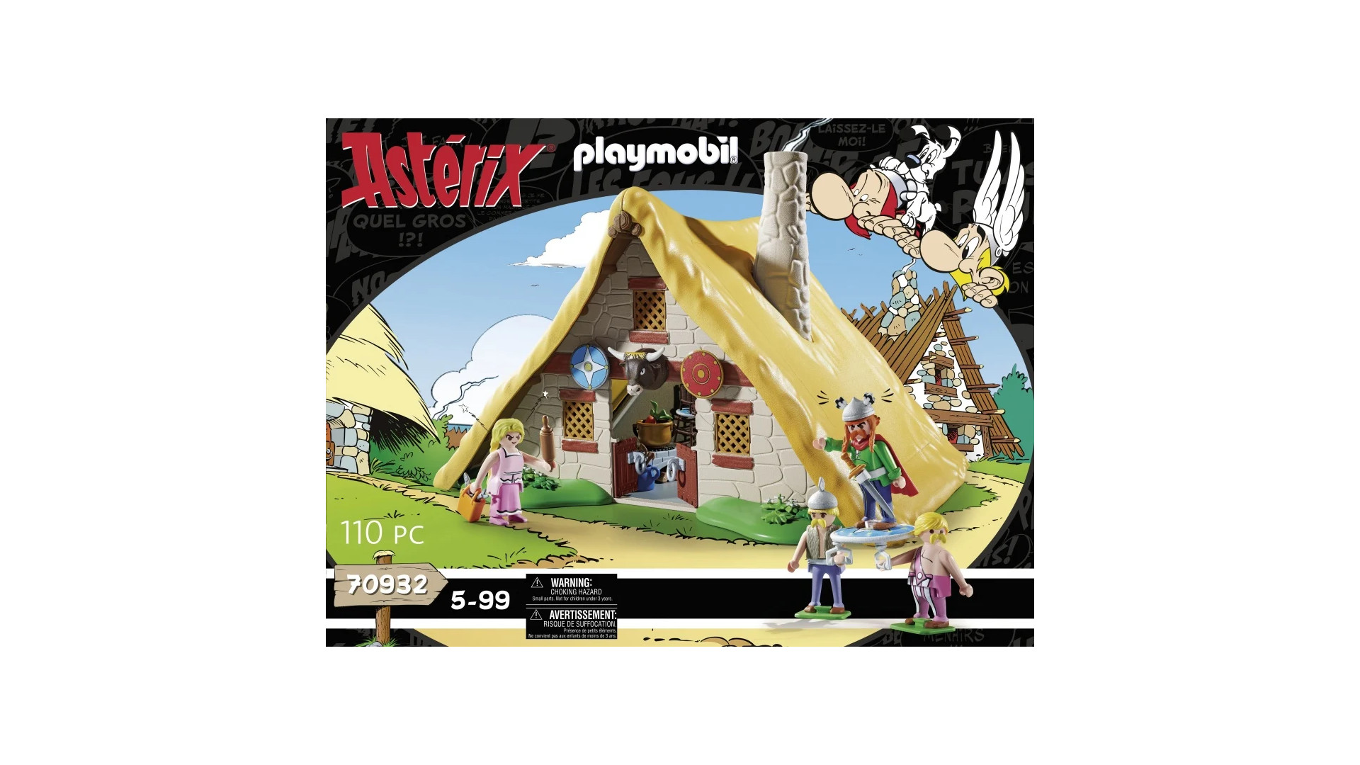 Acheter Playmobil® - Astérix : La Hutte D'abraracourcix - 70932 - Playmobil® Astérix