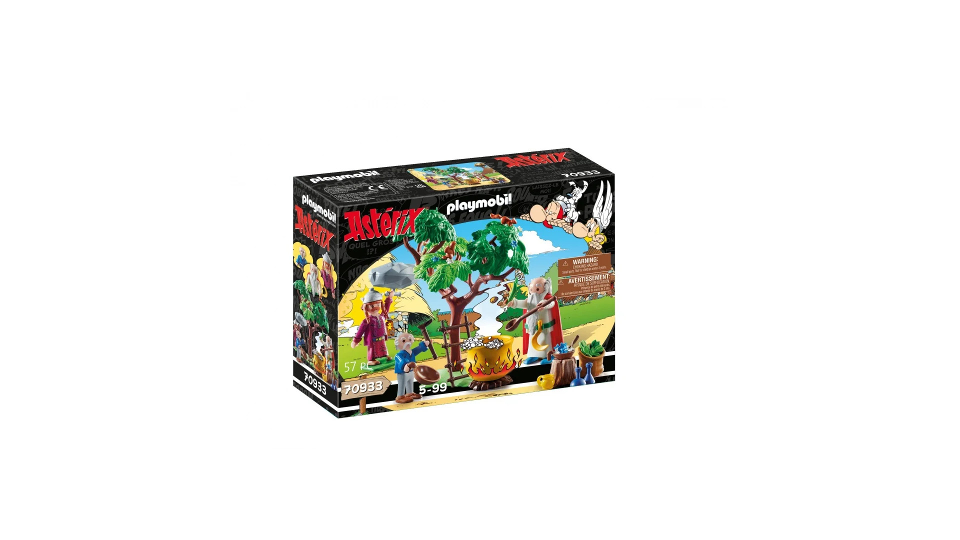 Acheter Playmobil® - Astérix : Panoramix Et Chaudron De Potion Magique- Astérix - 70933 - Playmobil® Astérix
