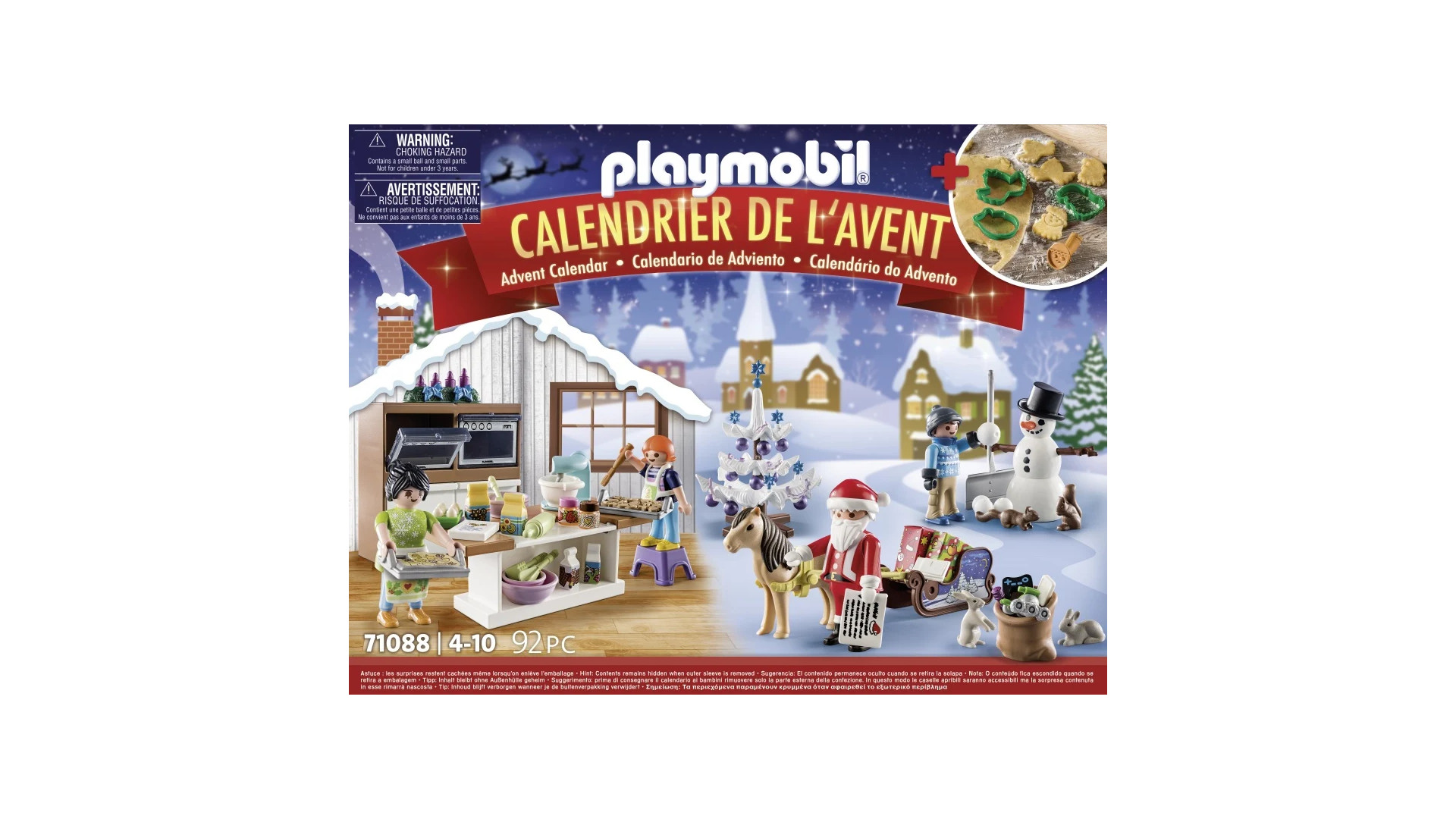 Acheter Playmobil® - Calendrier De L'avent : Pâtisserie De Noël - 71088 -