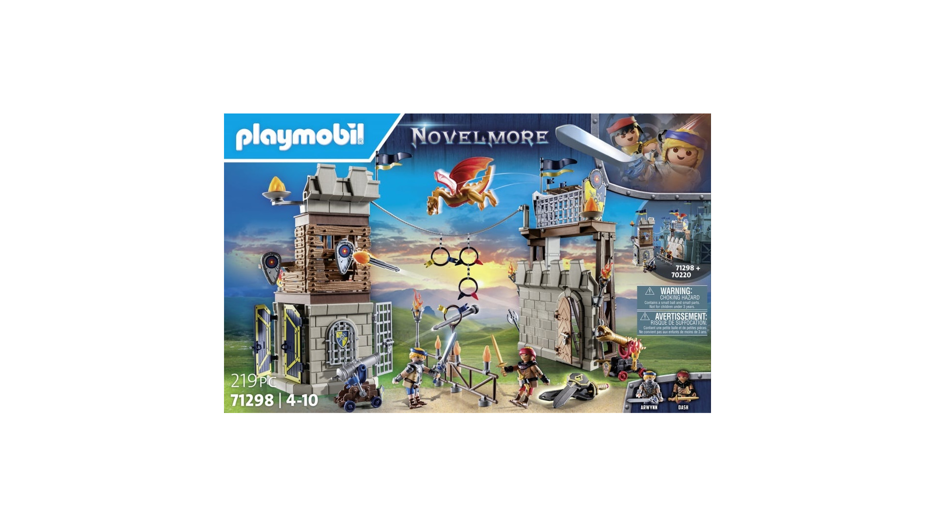 Acheter Playmobil® - Tournoi Des Chevaliers Novelmore - 71298 - Playmobil® Novelmore