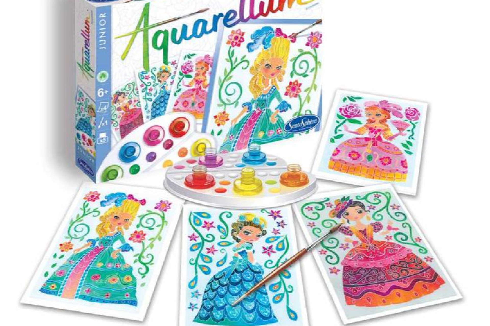 Acheter Coffret Aquarellum Junior - Les Princesses