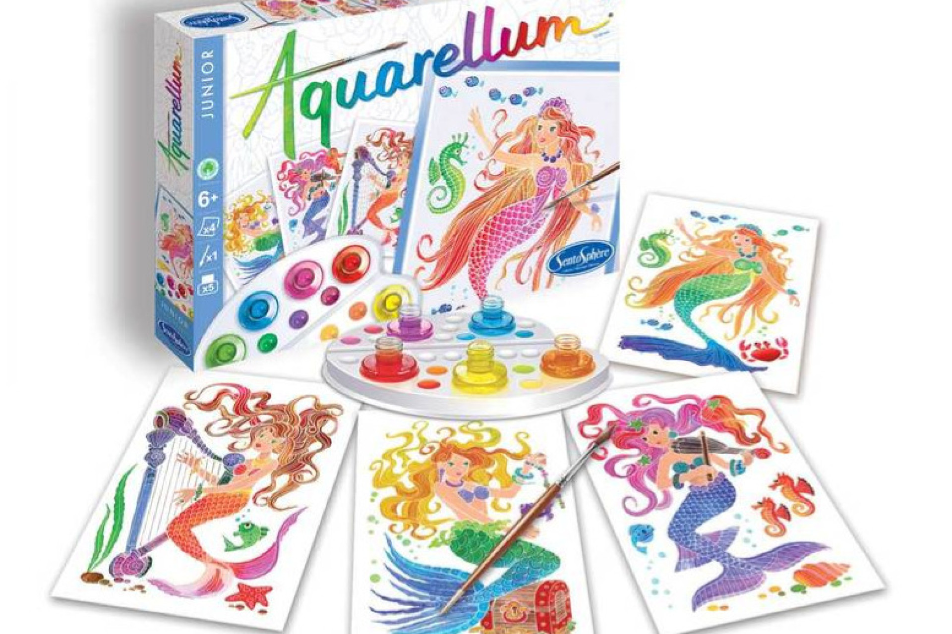 Acheter Coffret Aquarellum Junior - Sirènes