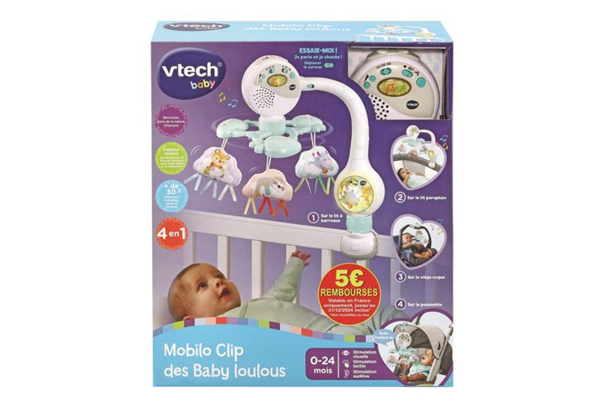 Acheter Arche Vtech Baby Mobilo Clip des Baby loulous