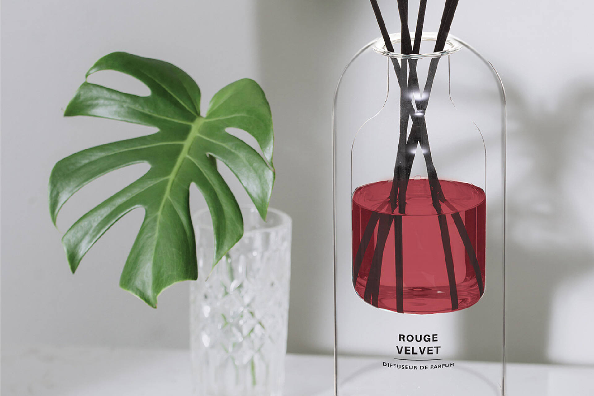 Acheter Atmosphera - Diffuseur de Parfum Rouge Velvet 150 ML avec 6 Bâtonnets