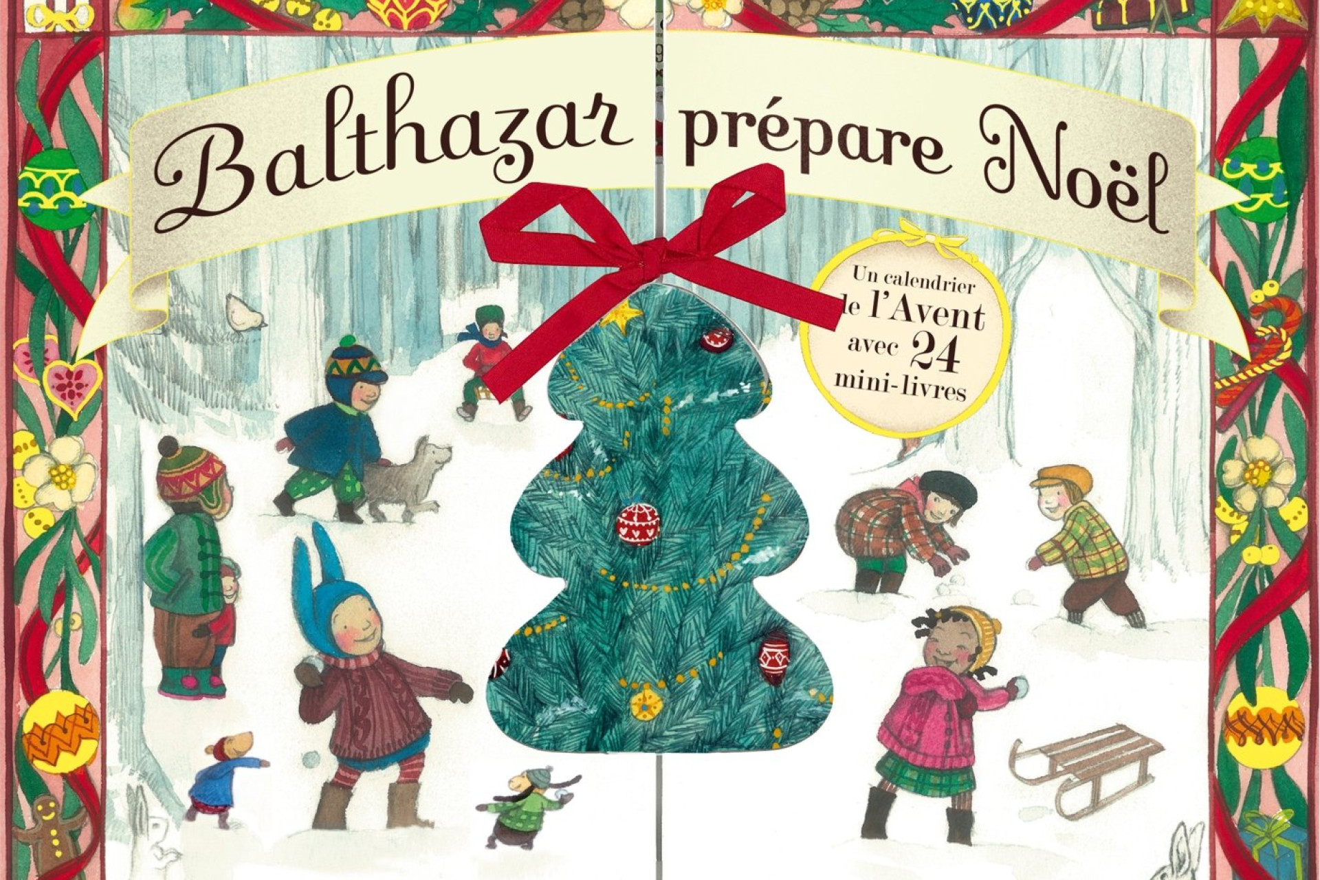 Acheter Balthazar prépare Noël : Un calendrier de l'Avent avec 24 mini-livres