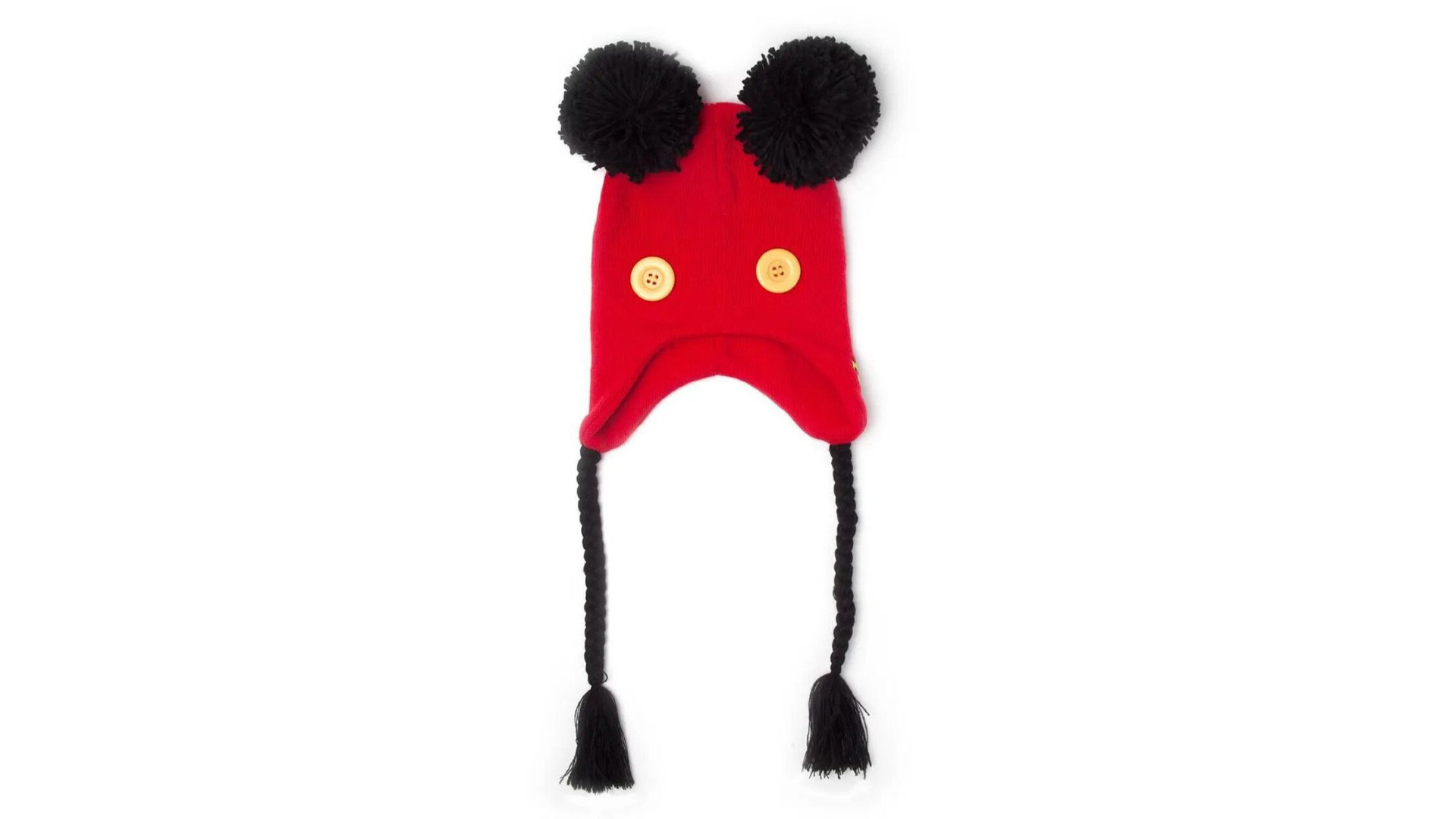 Acheter Bonnet Avec Pompom - Disney - Mickey Mouse Nouveauté Sherpa Beanie