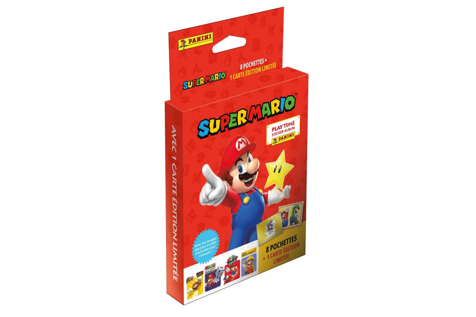 Acheter Carte à collectionner Panini Super Mario Blister avec 8 pochettes