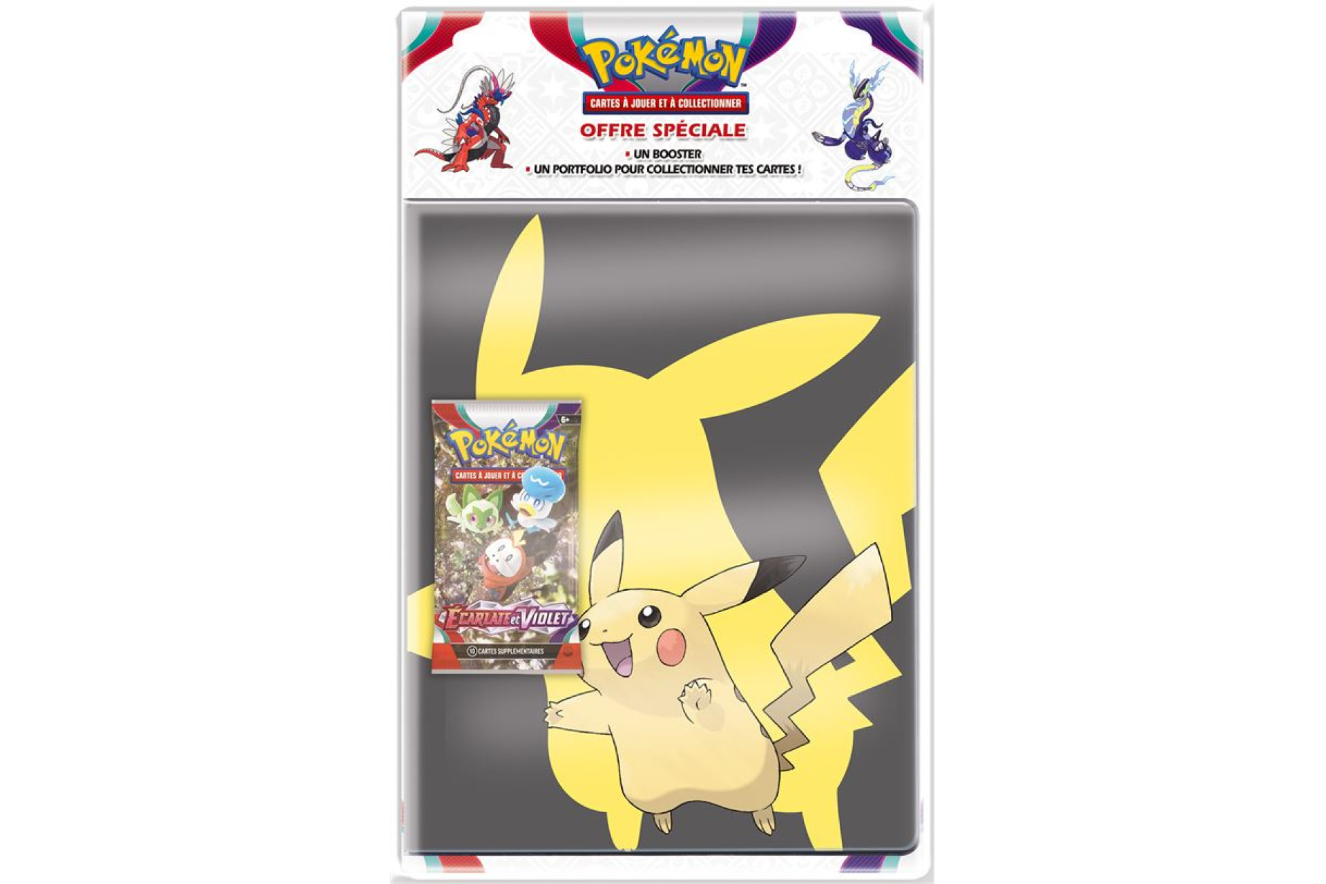 Acheter Carte à collectionner Pokémon EV01 Pack Portfolio et Booster Écarlate et Violet