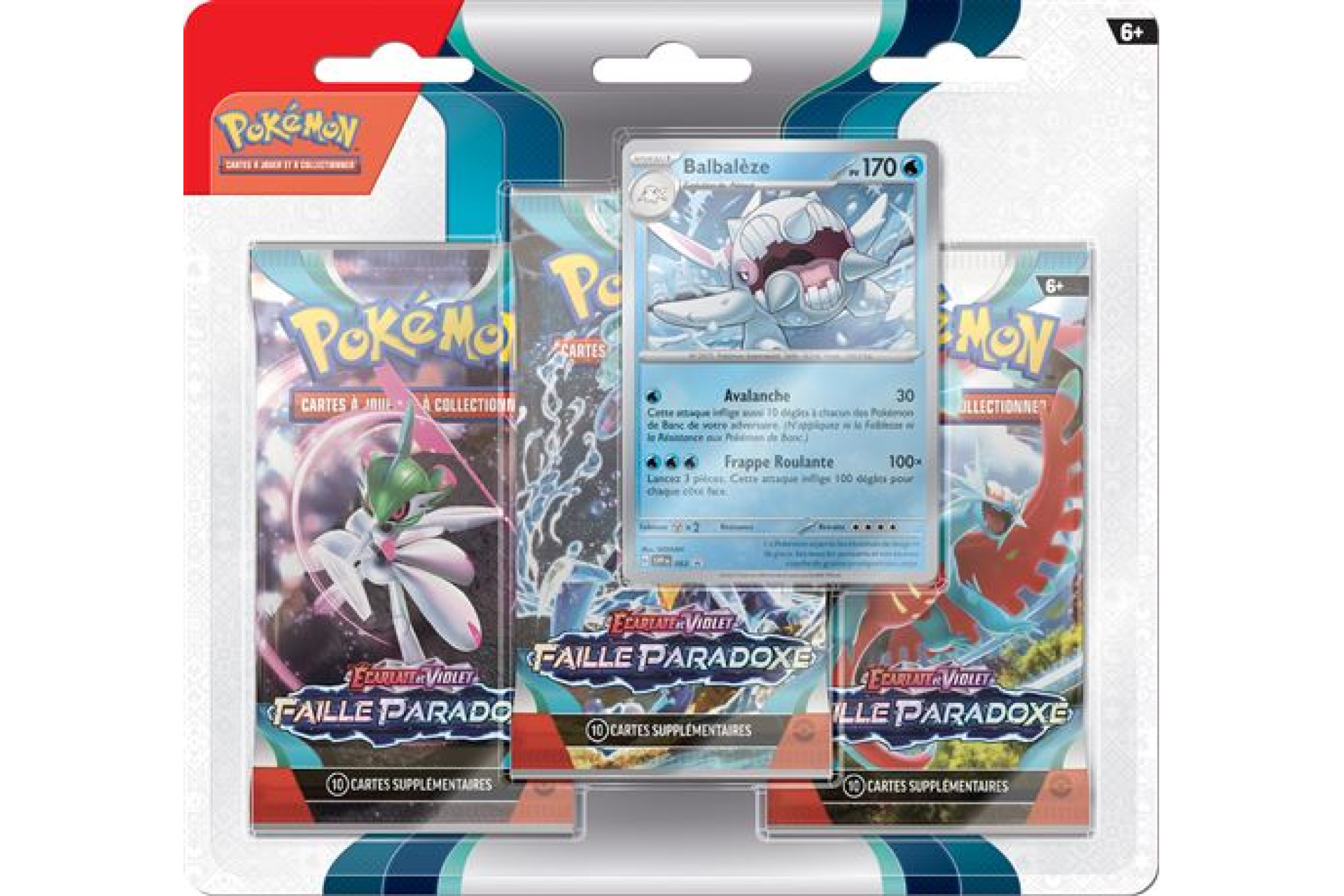 Acheter Carte à collectionner Pokémon EV04 Faille Paradoxe : Pack 3 Boosters