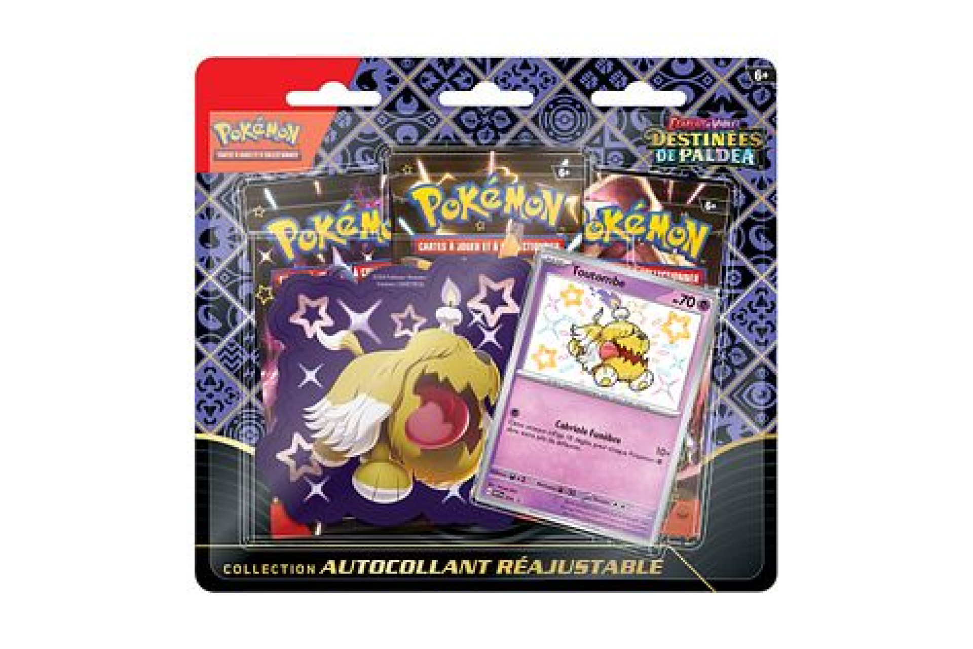 Acheter Carte à collectionner Pokémon EV045 Destinées de Paldea Pack autocollant réajustable 3 boosters