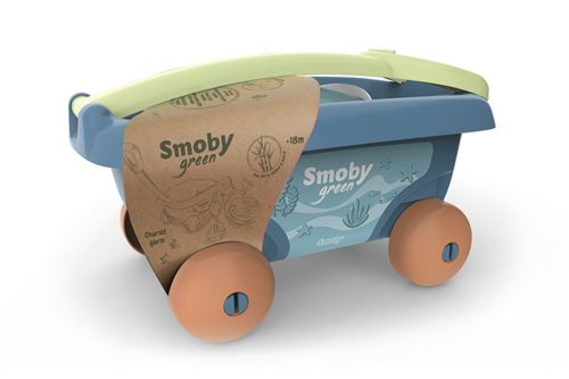 Acheter Chariot de plage Smoby green Garni et accessoires