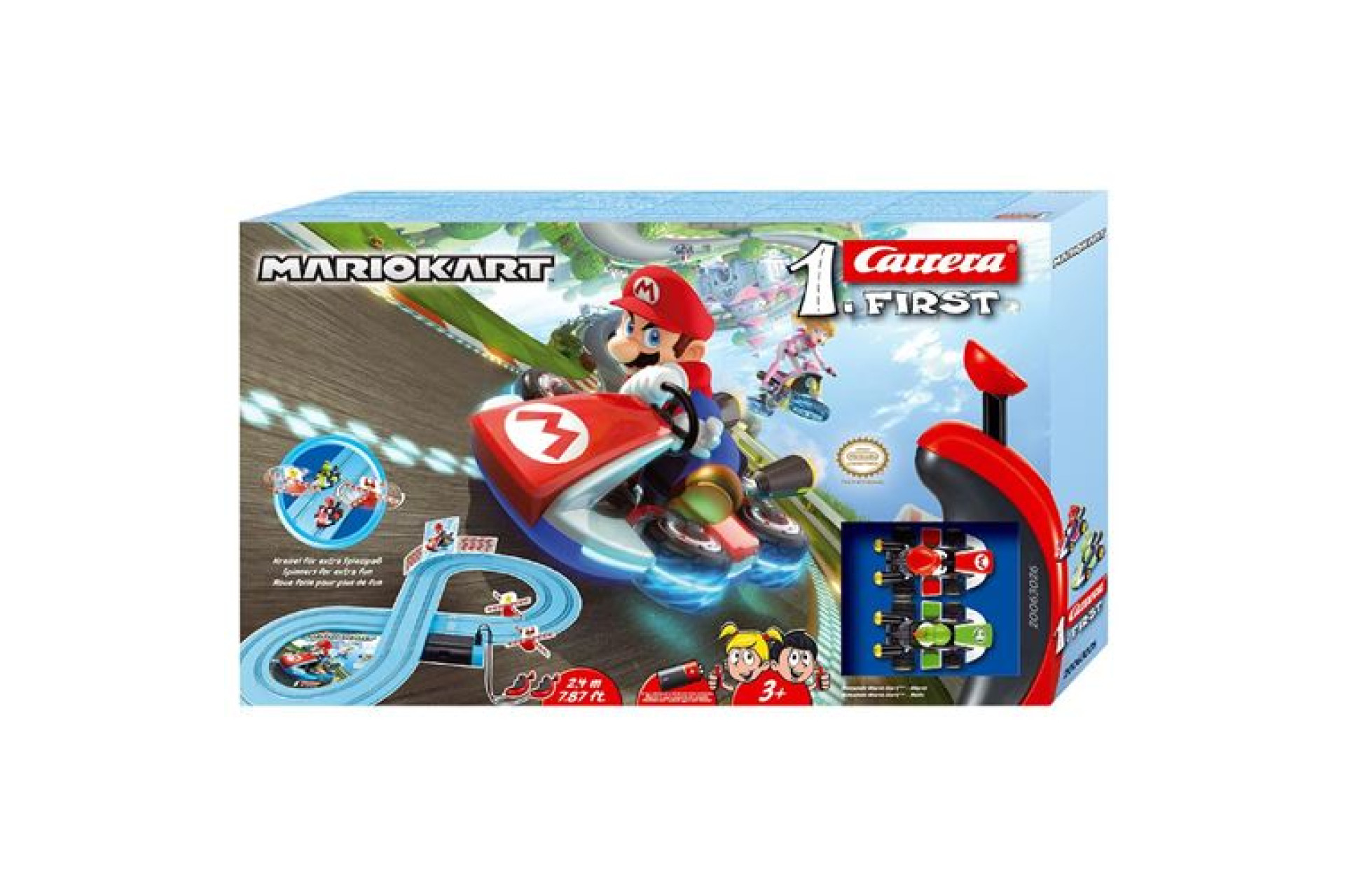 Acheter Circuit Carrera First Nintendo Mario Kart avec piste et voitures