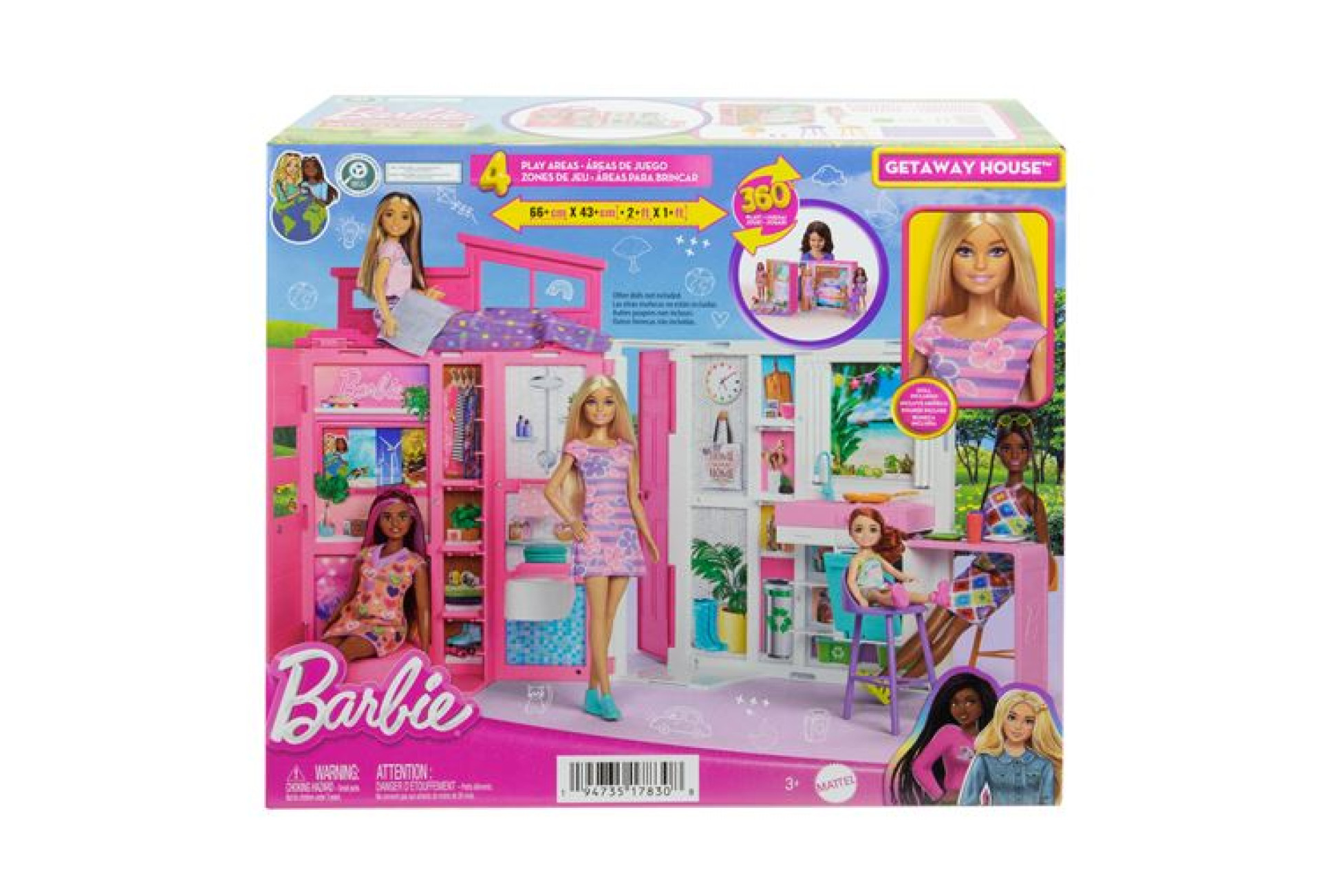 Acheter Coffret Barbie Maison de vacances avec poupée