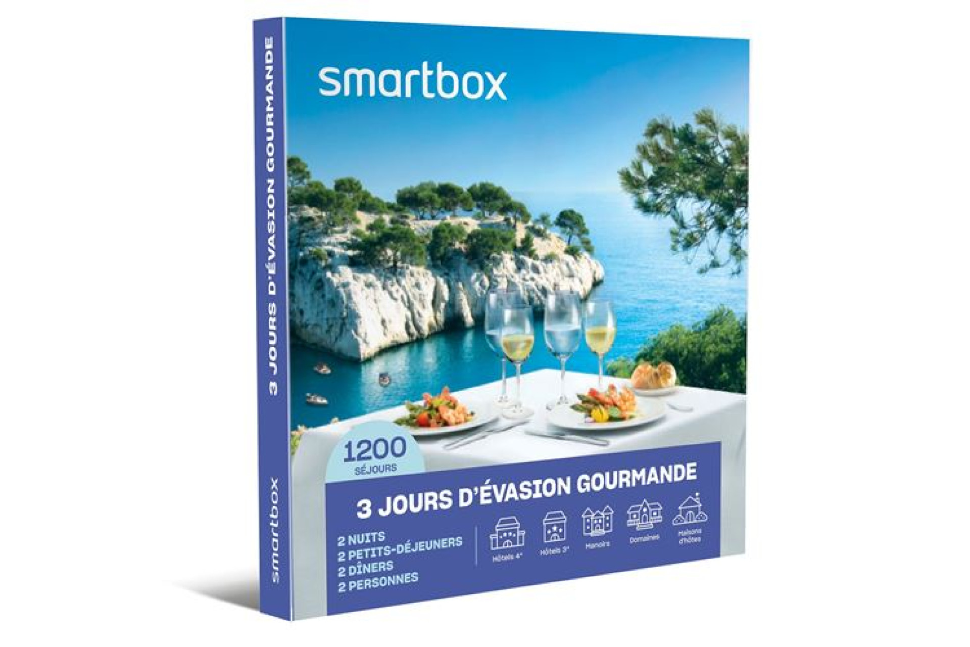 Acheter Coffret cadeau SmartBox 3 jours d'évasion gourmande