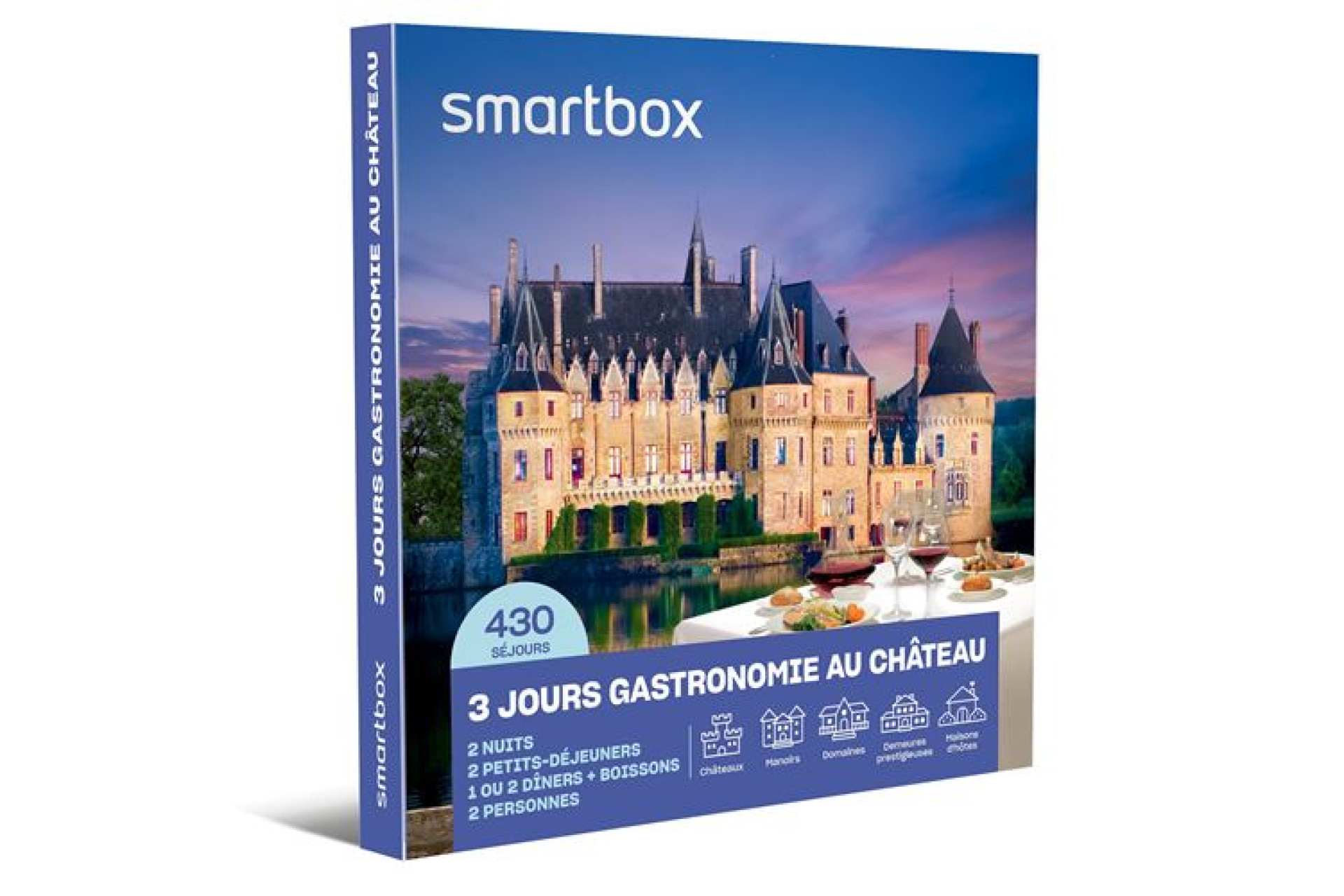 Acheter Coffret cadeau SmartBox 3 jours gastronomie au château