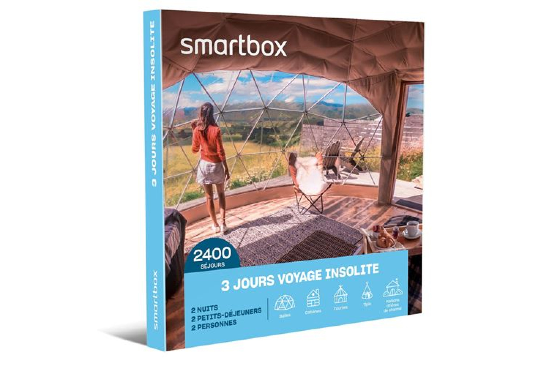 Acheter Coffret cadeau SmartBox 3 jours voyage insolite
