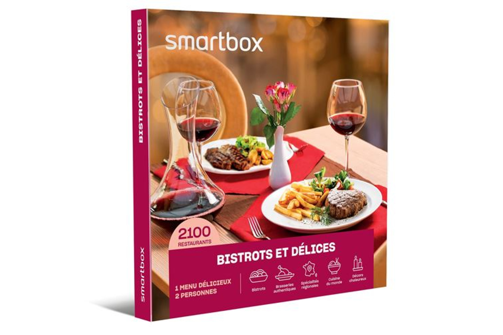 Acheter Coffret cadeau SmartBox Bistrots et délices