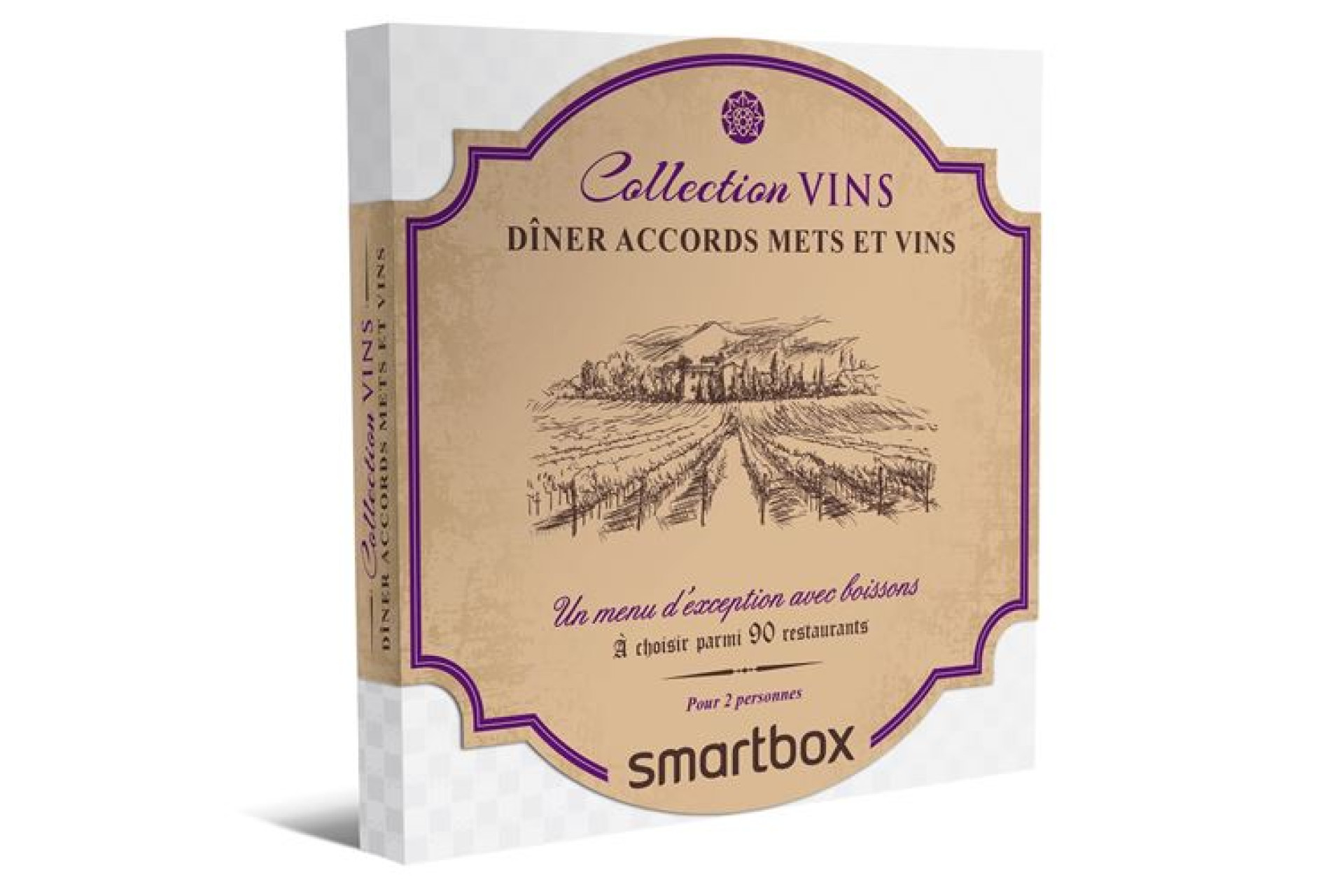 Acheter Coffret cadeau SmartBox Dîner accords mets et vins