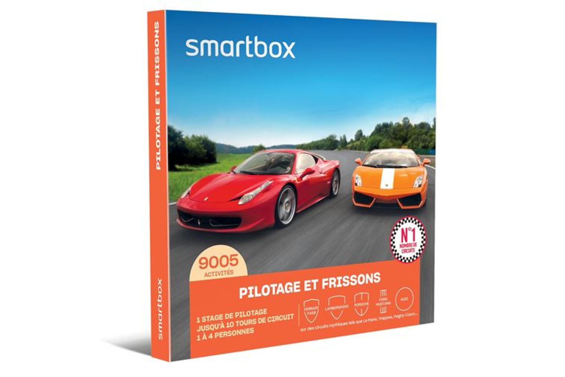 Acheter Coffret cadeau SmartBox Pilotage et frissons