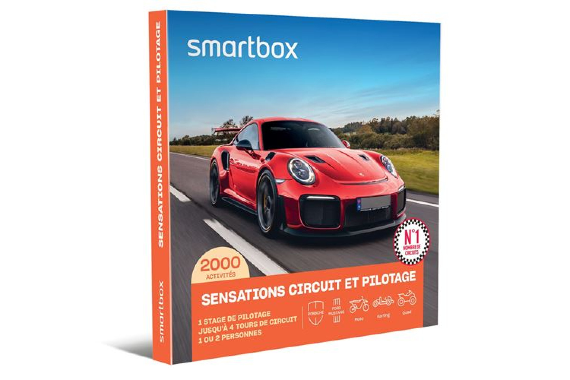 Acheter Coffret cadeau SmartBox Sensations Circuit et pilotage
