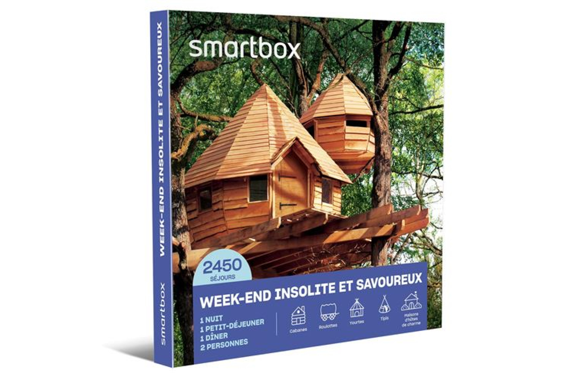Acheter Coffret cadeau SmartBox Week-end insolite et savoureux