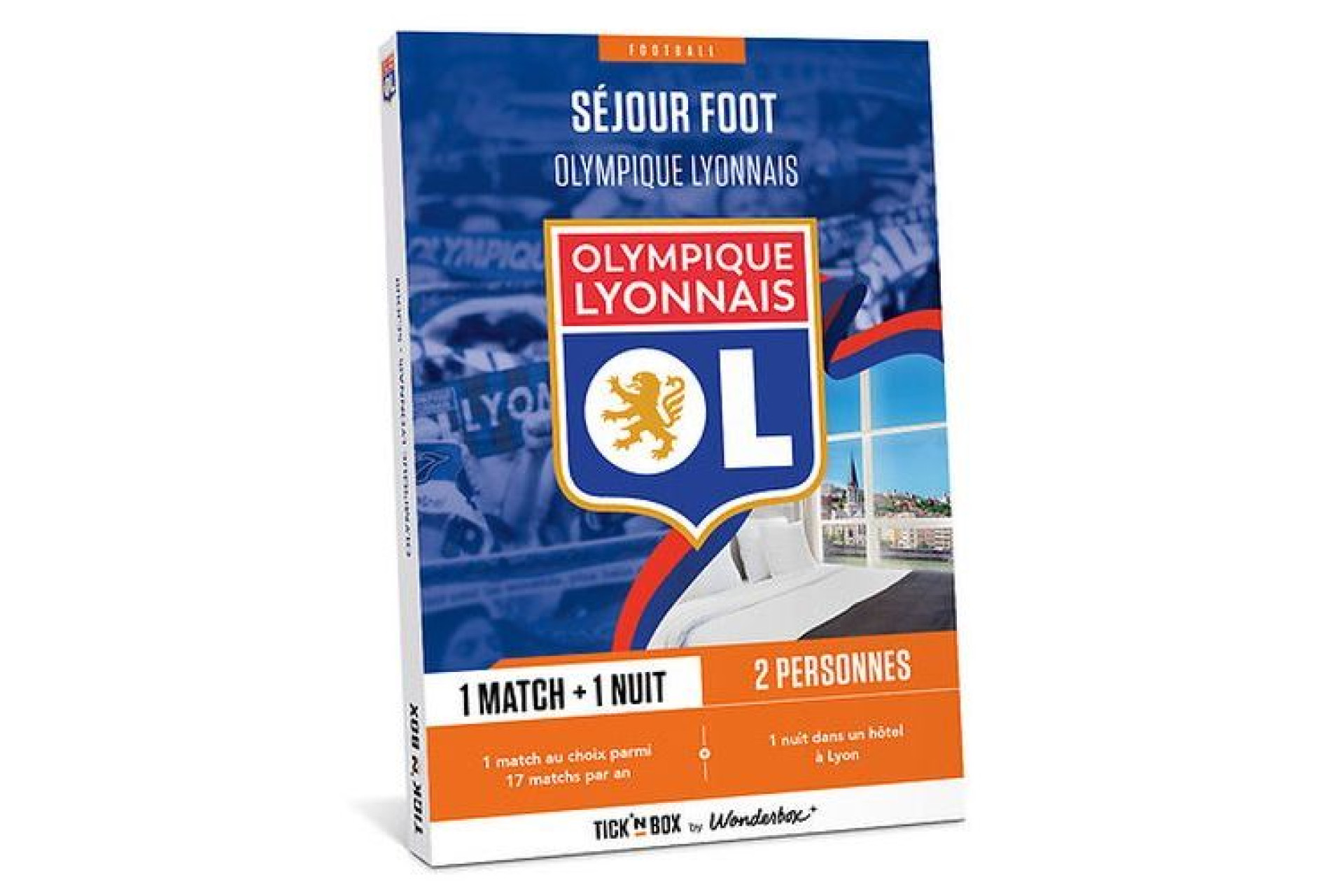 Acheter Coffret cadeau Tick'nBox Olympique Lyonnais Séjour