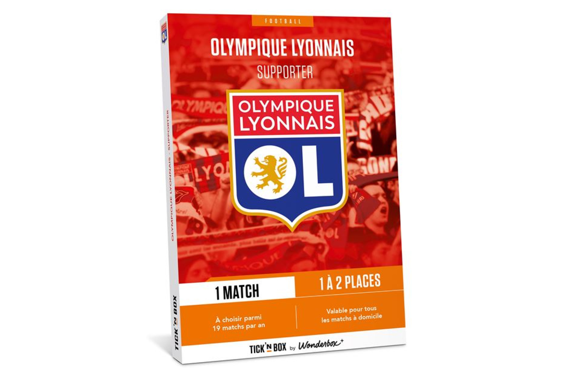 Acheter Coffret cadeau Tick’nBox Olympique Lyonnais Supporter