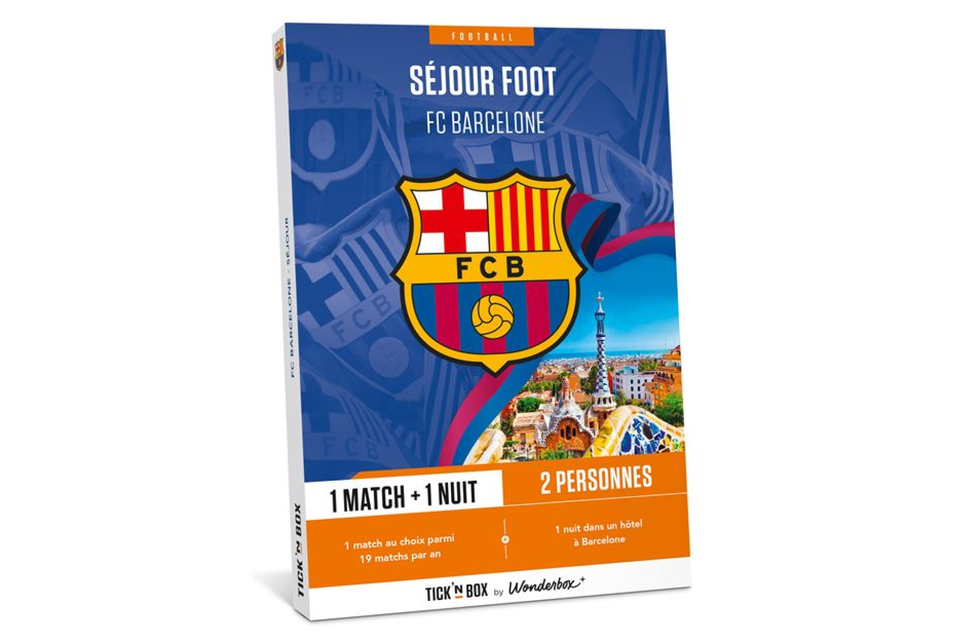 Acheter Coffret cadeau Tick’nBox Séjour Foot FC Barcelone