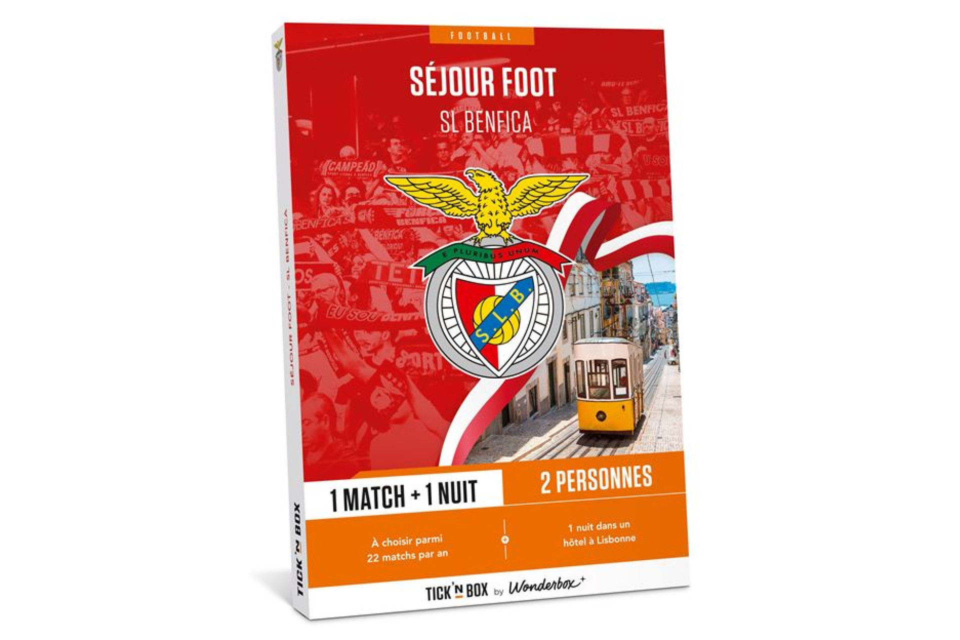 Acheter Coffret cadeau Tick’nBox Séjour Foot SL Benfica