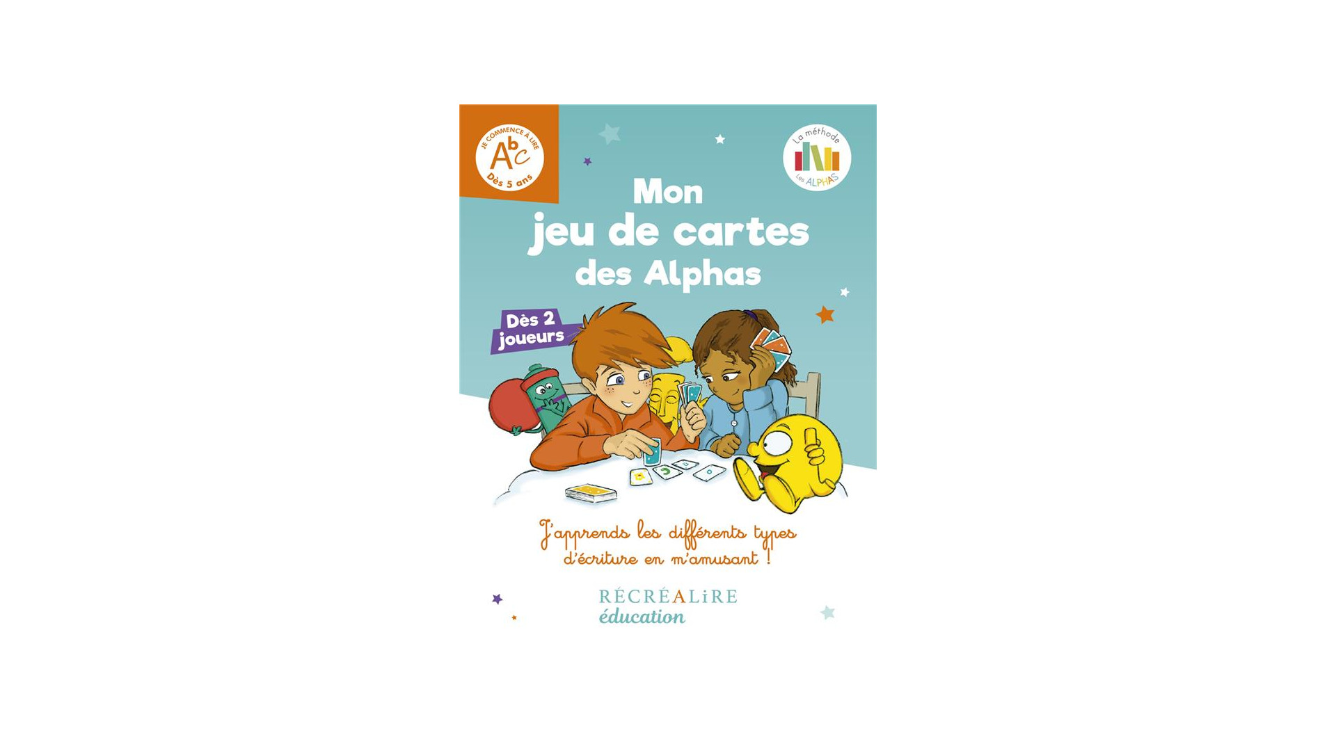 Acheter Mon Jeu De Cartes Des Alphas - J'apprends Les Différents Types D'écriture En M'amusant !