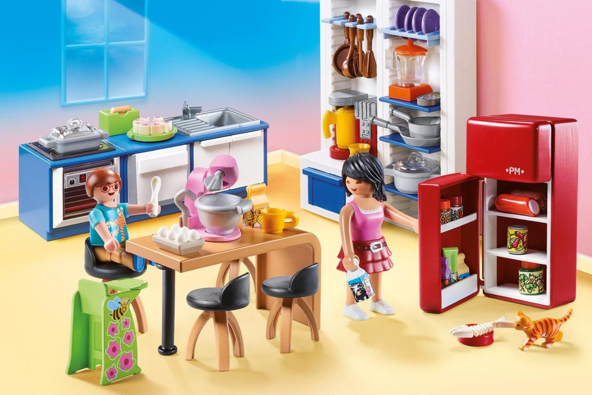 Acheter Playmobil® - Cuisine Familiale - 70206 - Playmobil® La Maison Traditionnelle