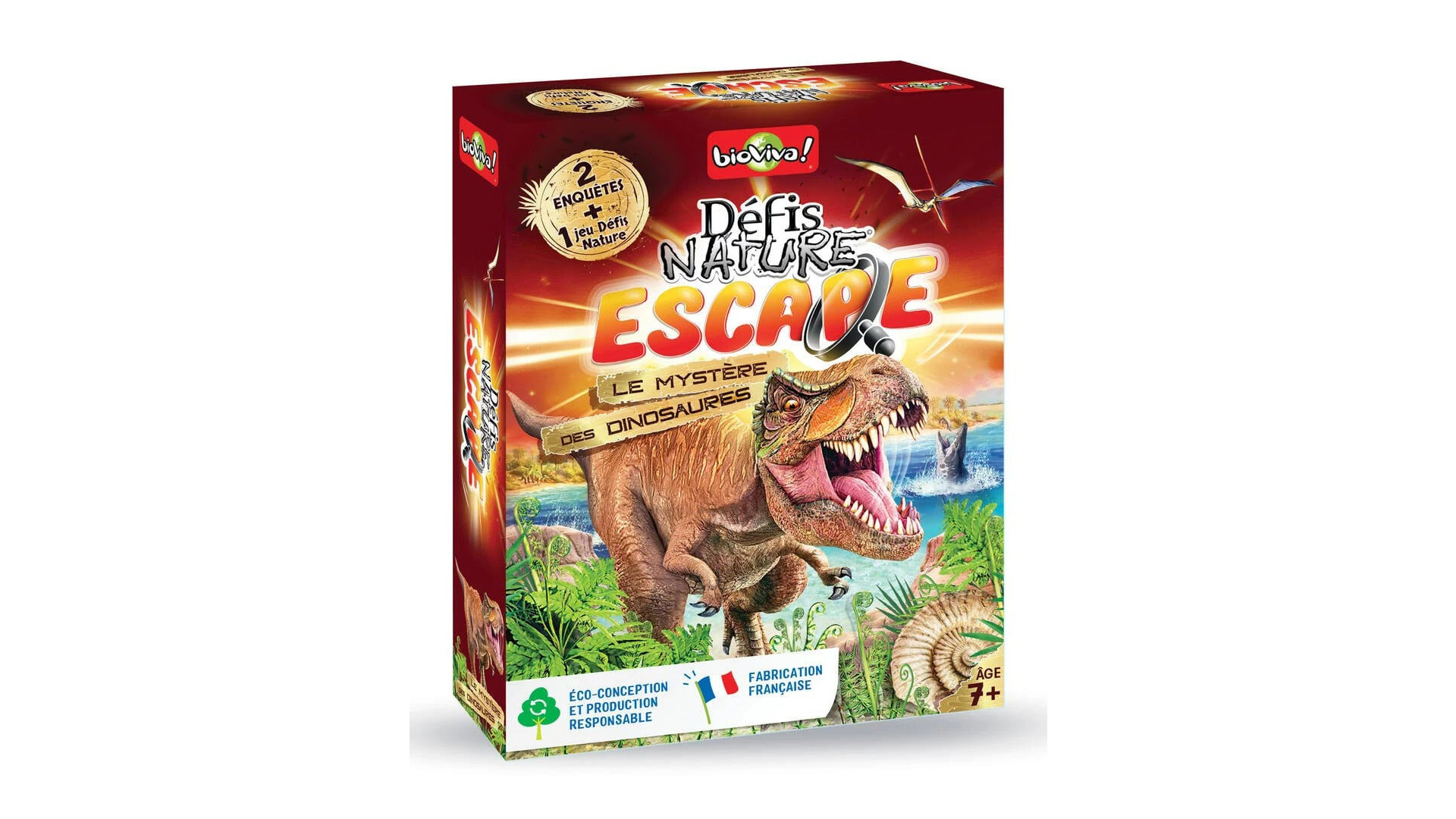 Acheter Défis Nature Escape Bioviva - Le Mystère Des Dinosaures