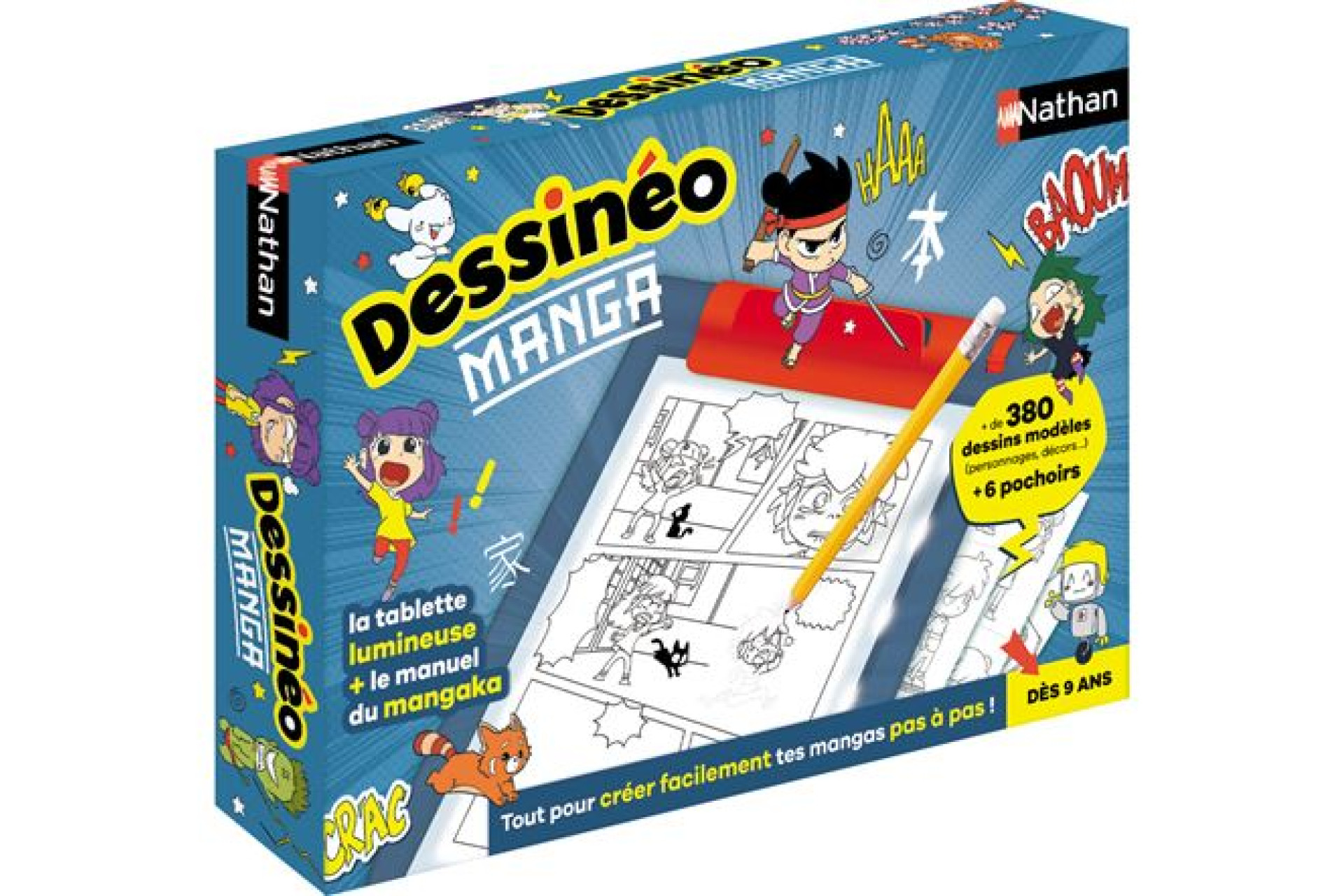 Acheter Dessin et coloriage enfant Nathan Dessinéo Manga