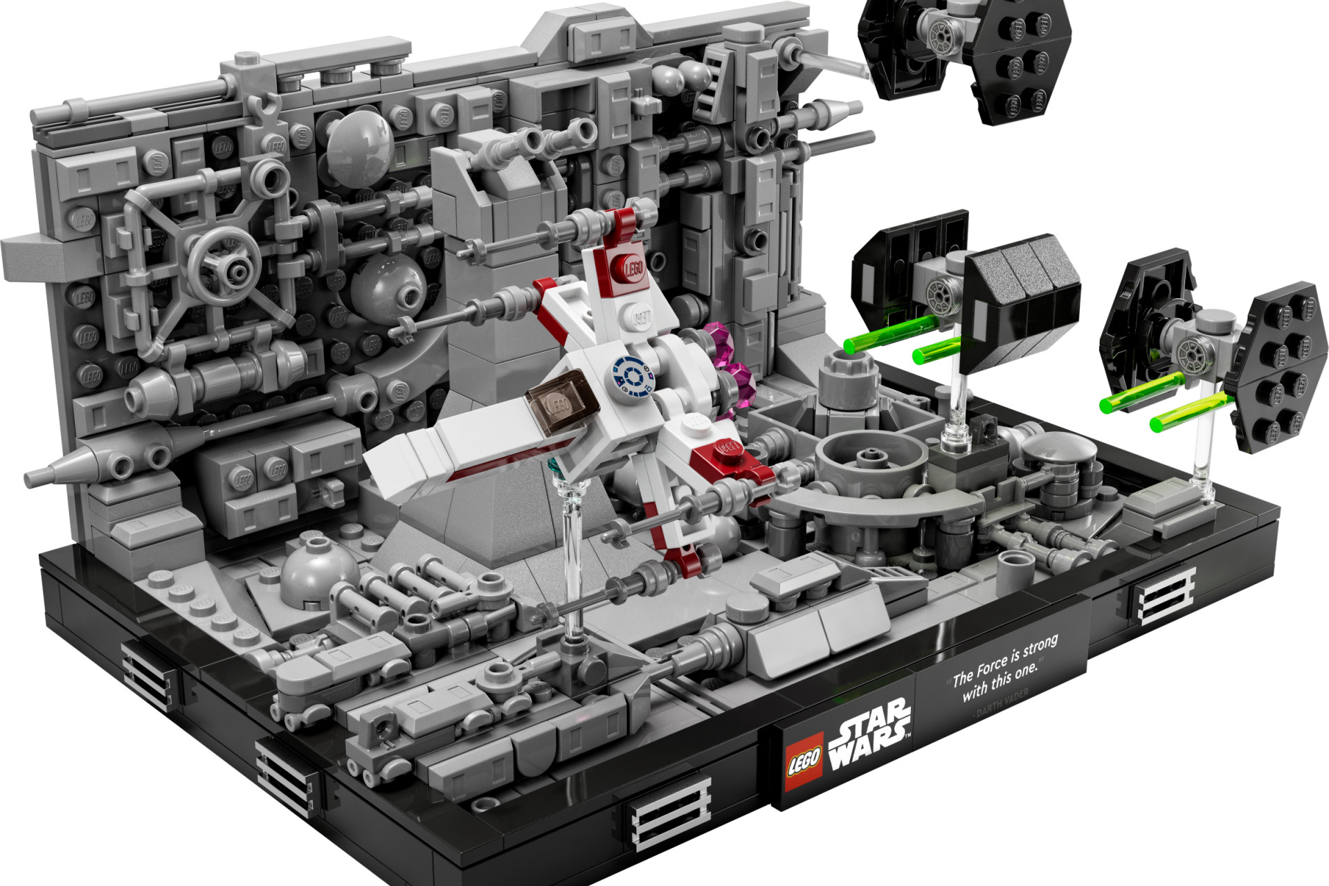 Acheter Diorama De La Poursuite Dans Les Tranchées De L’étoile De La Mort - Lego® Star Wars - 75329