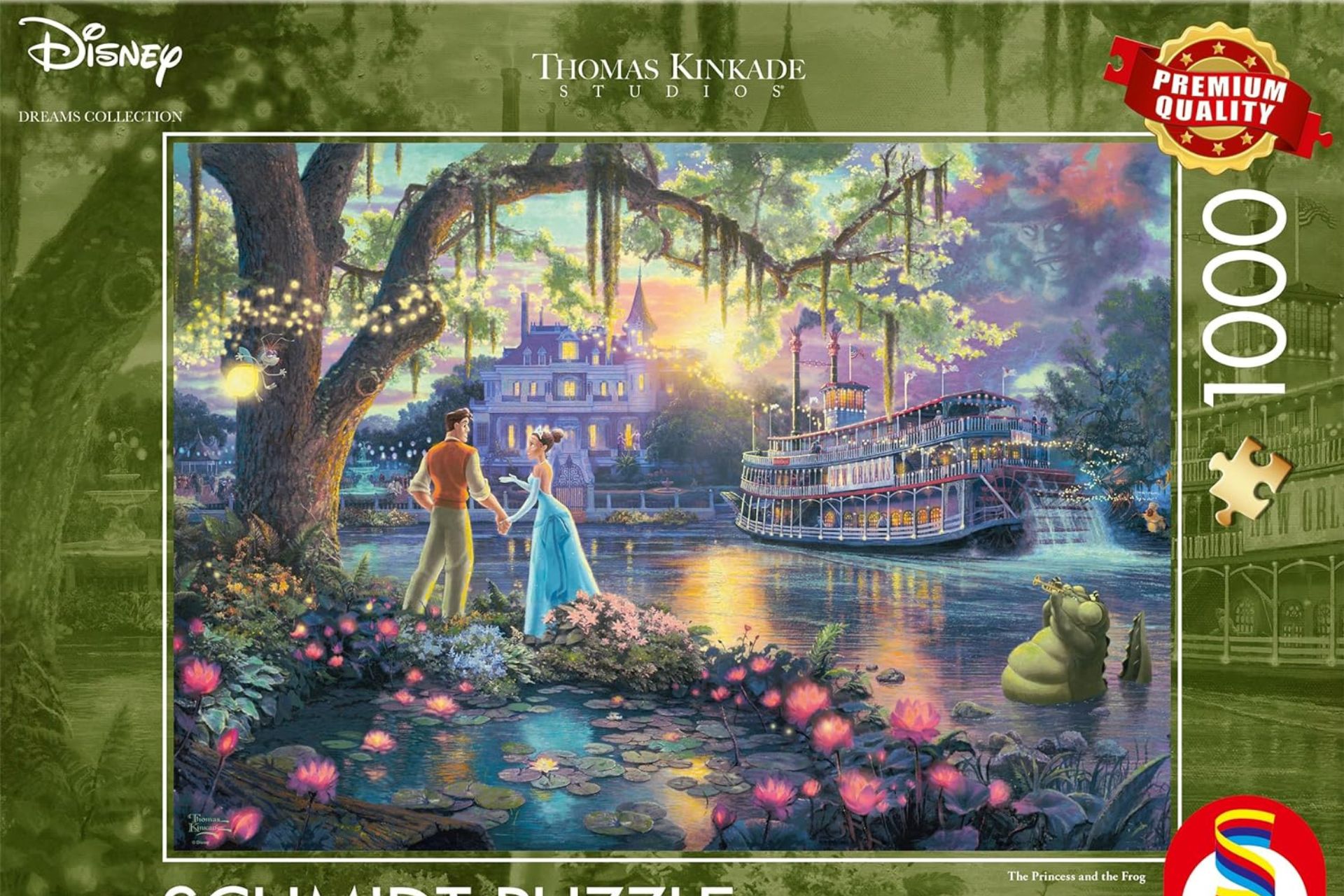 Acheter Disney La Princesse Et La Grenouille Puzzle 1000 Pièces