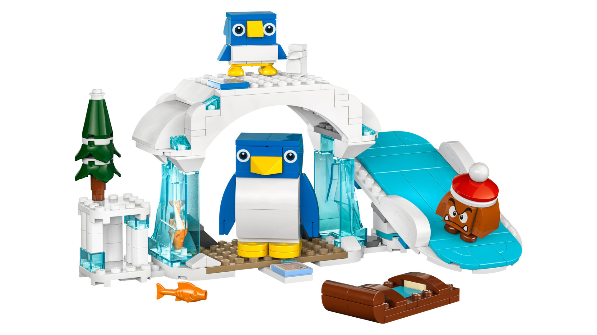 Acheter Lego® 71430 - Ensemble D'extension Aventure Dans La Neige Pour La Famille Pingouin - Lego® Super Mario