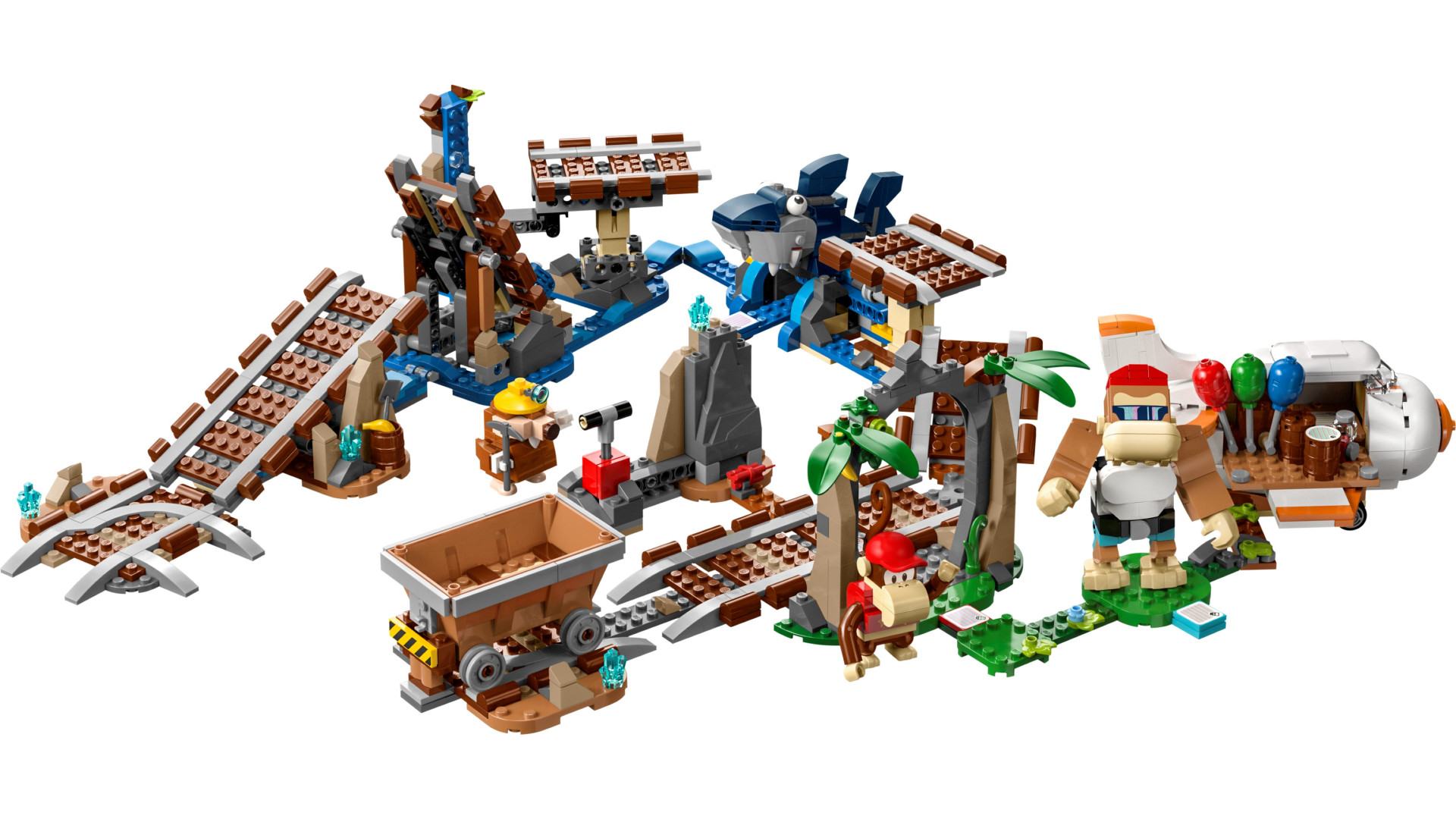 Acheter Lego®71425 - Mario Ensemble D'extension Course De Chariot De Mine De Diddy Kong - Lego® Super Mario™