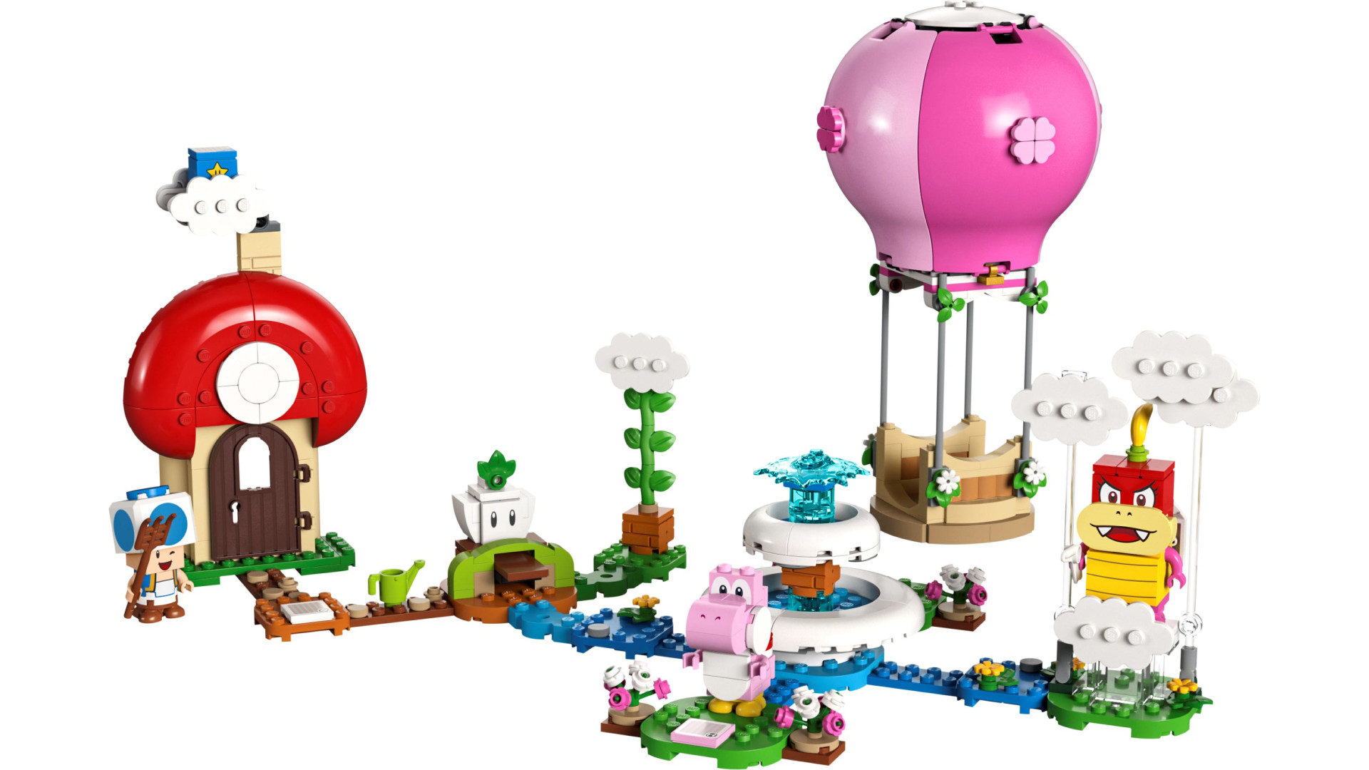 Acheter LEGO Ensemble d'extension Voyage en ballon dans le jardin de Peach